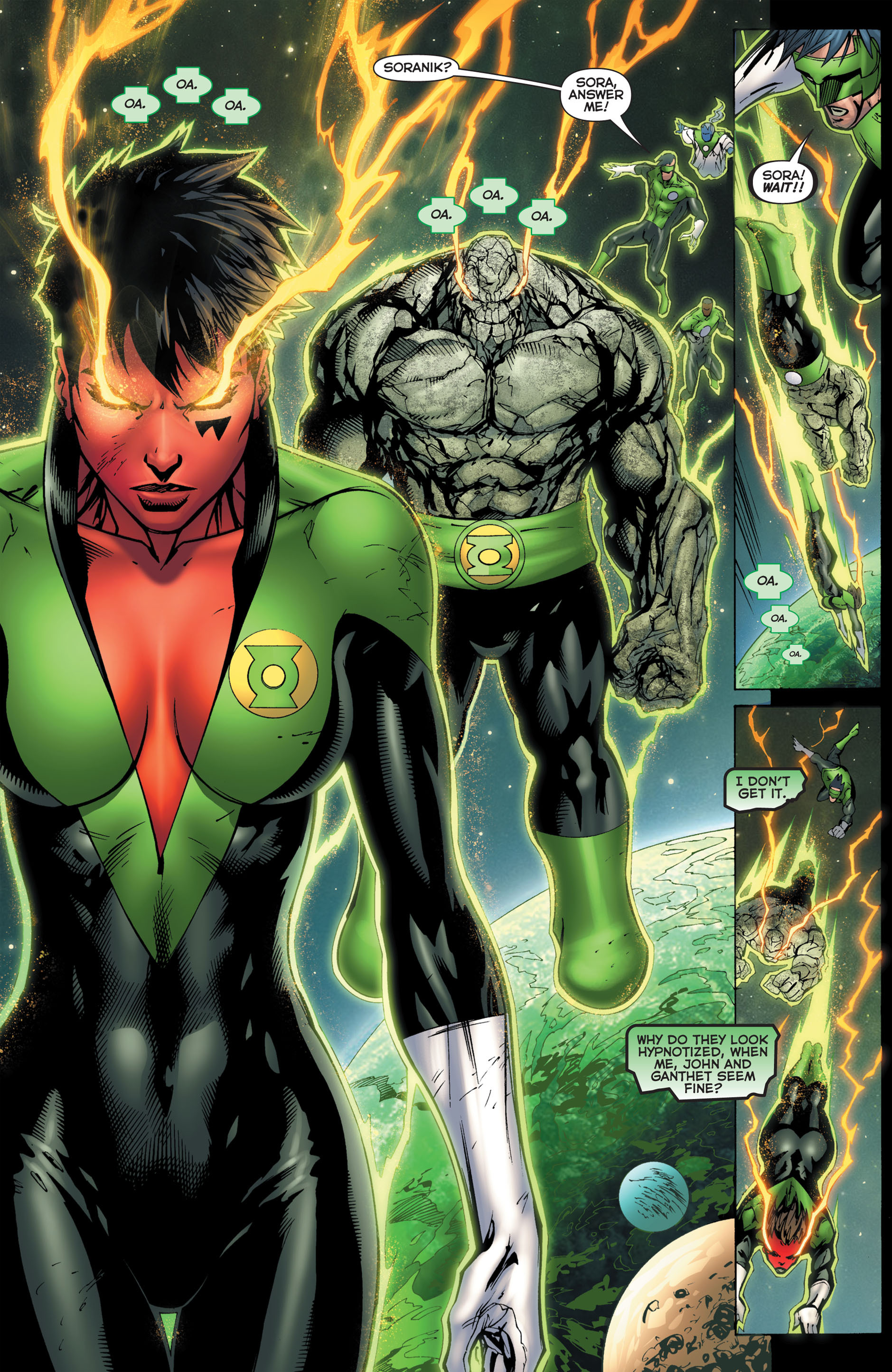 Read online Green Lantern: War of the Green Lanterns (2011) comic -  Issue # TPB - 57