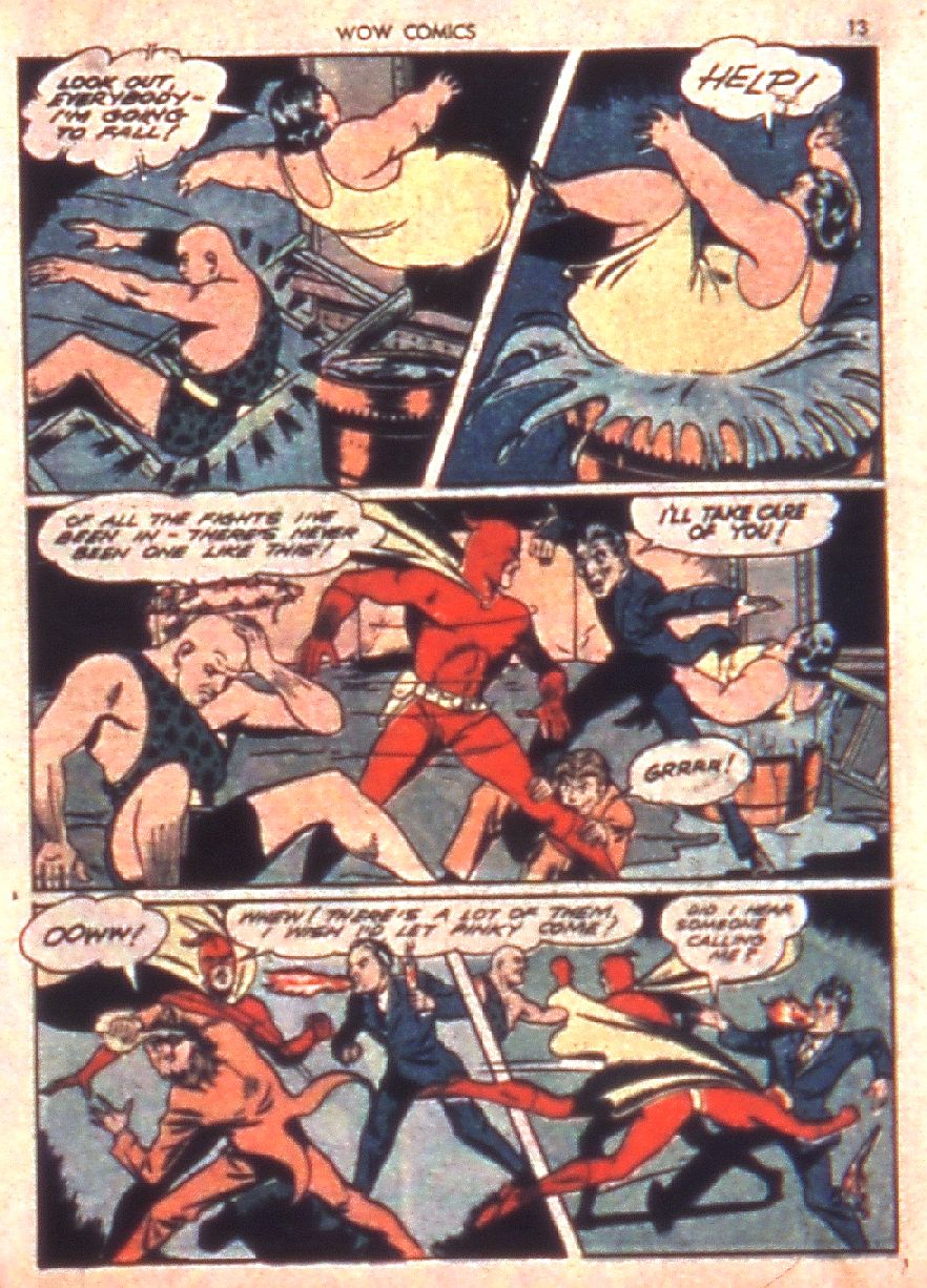 Read online Wow Comics comic -  Issue #7 - 13