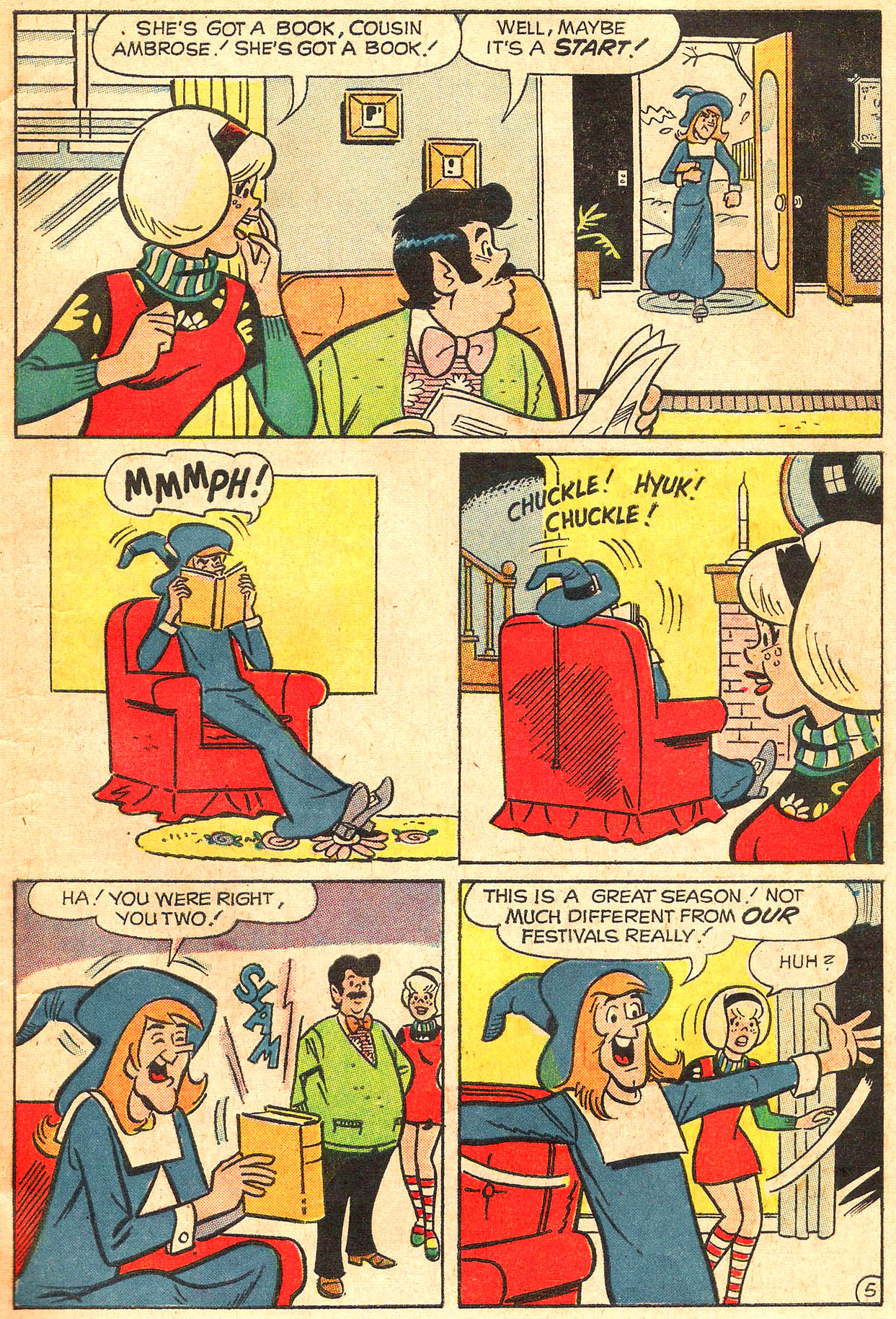 Read online Sabrina The Teenage Witch (1971) comic -  Issue #17 - 7