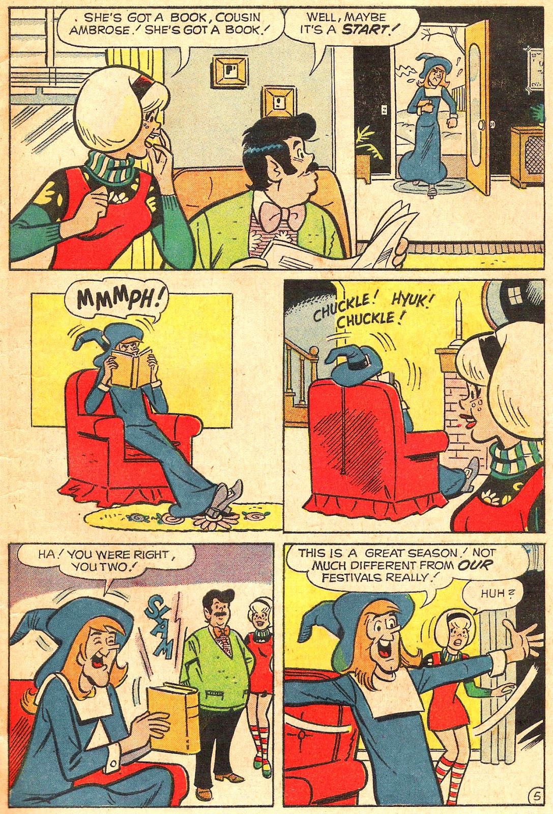 Sabrina The Teenage Witch (1971) Issue #17 #17 - English 7