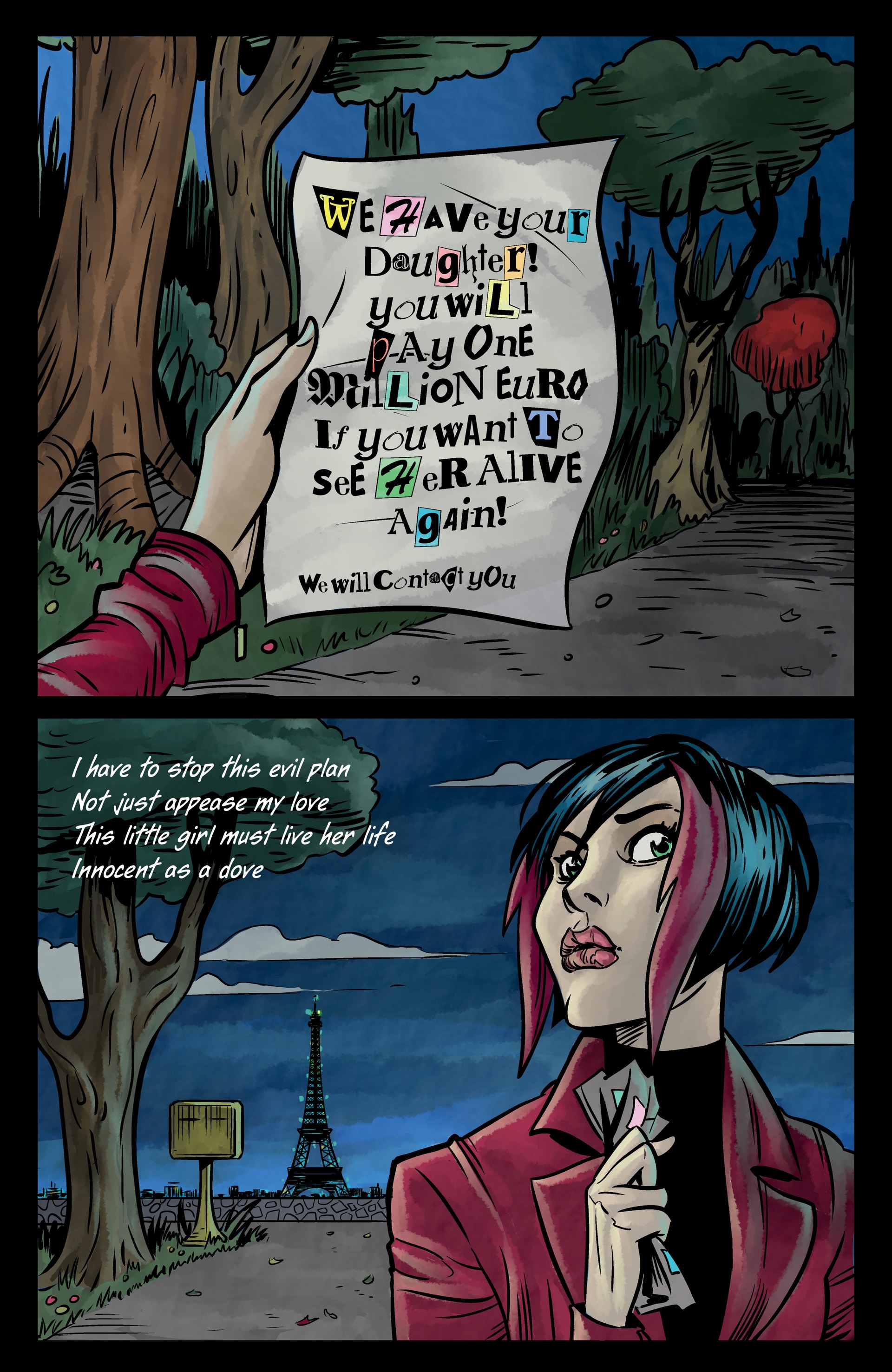 Read online GirlFIEND in Paris: A Bloodthirsty Bedtime Story comic -  Issue # TPB - 26