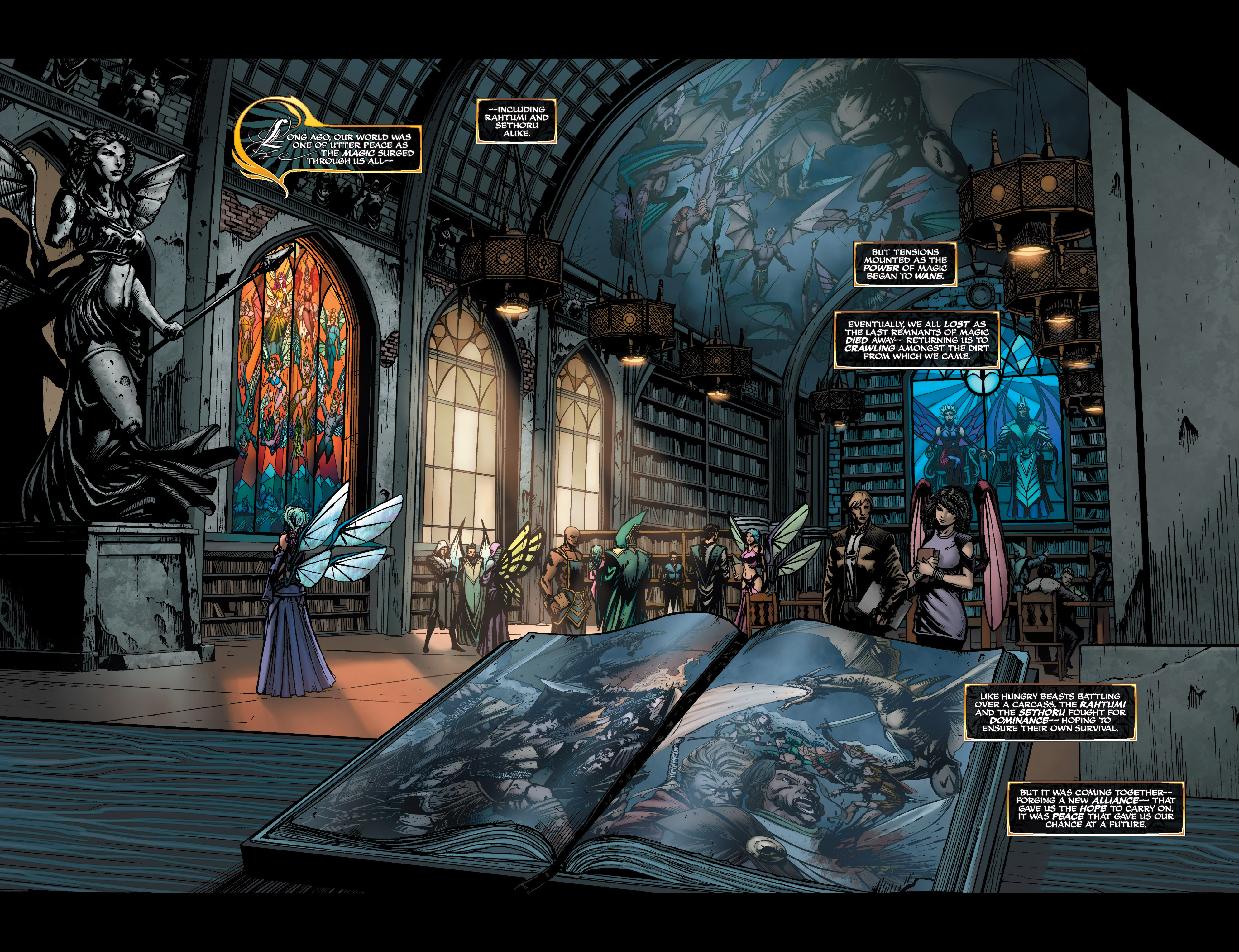 Read online Michael Turner's Soulfire (2011) comic -  Issue #1 - 5
