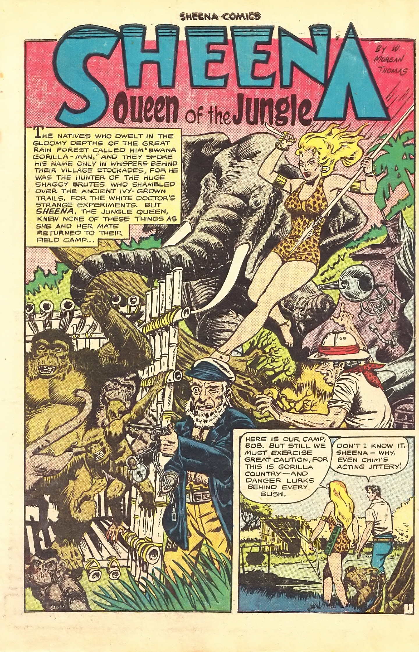 Read online Sheena, Queen of the Jungle (1942) comic -  Issue #7 - 3