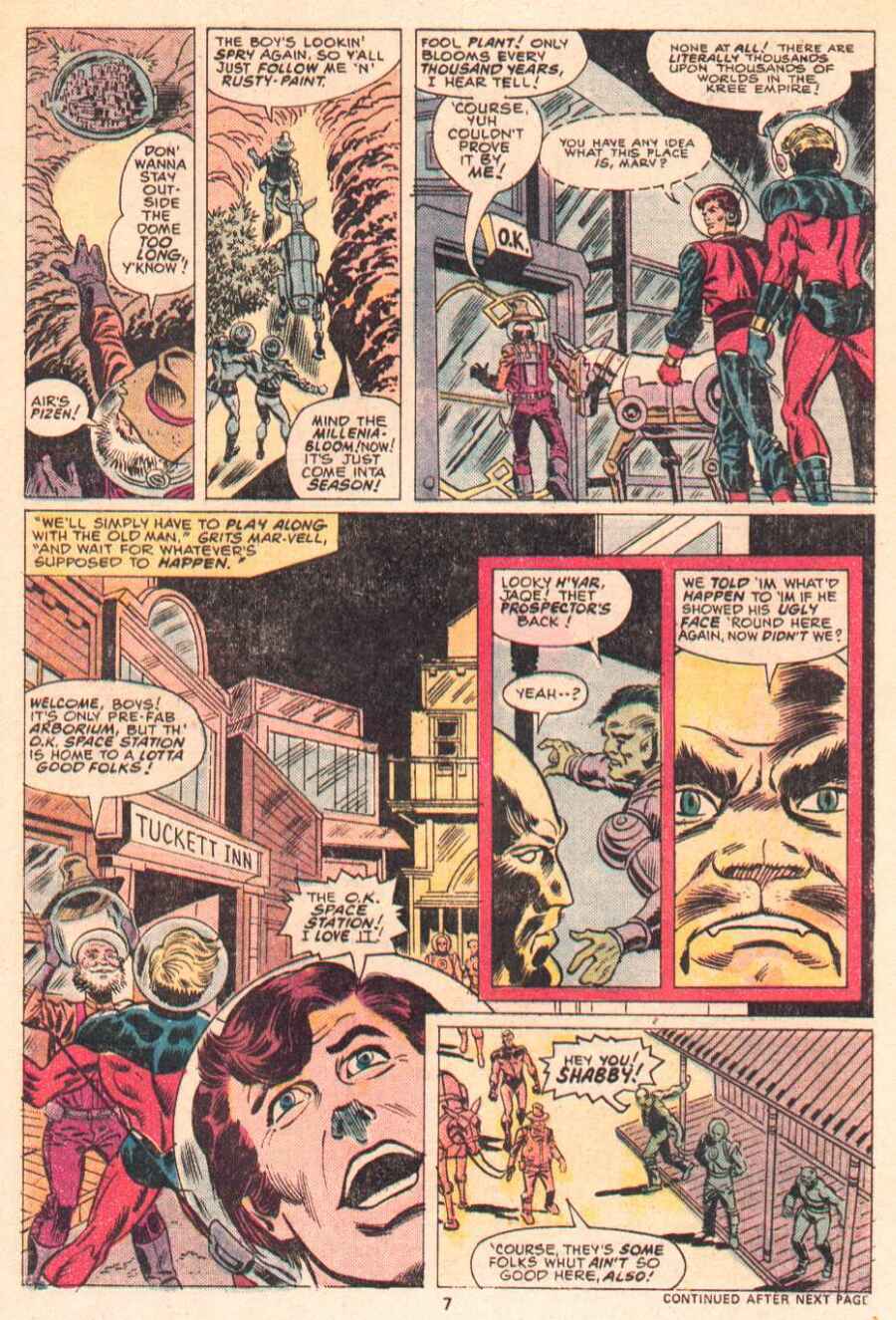 Read online Captain Marvel (1968) comic -  Issue #42 - 6