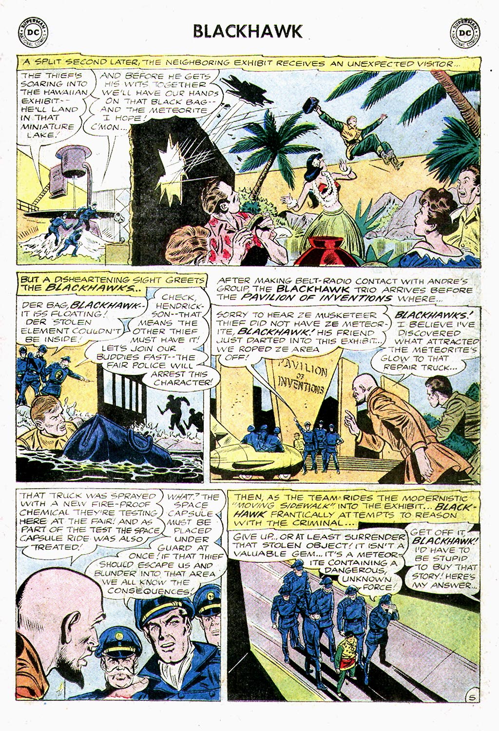 Read online Blackhawk (1957) comic -  Issue #182 - 7