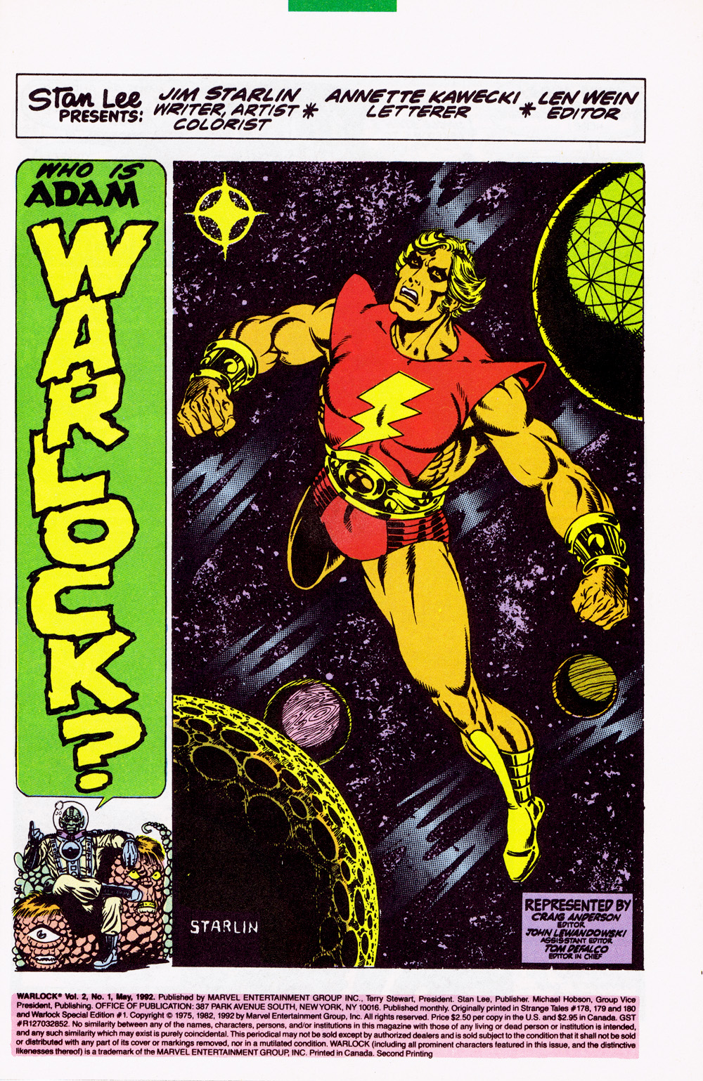 Read online Warlock (1992) comic -  Issue #1 - 3