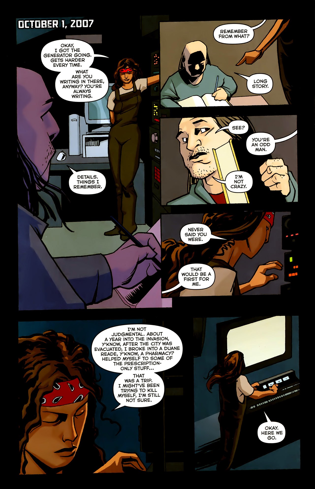Read online Resurrection (2009) comic -  Issue #0 - 10