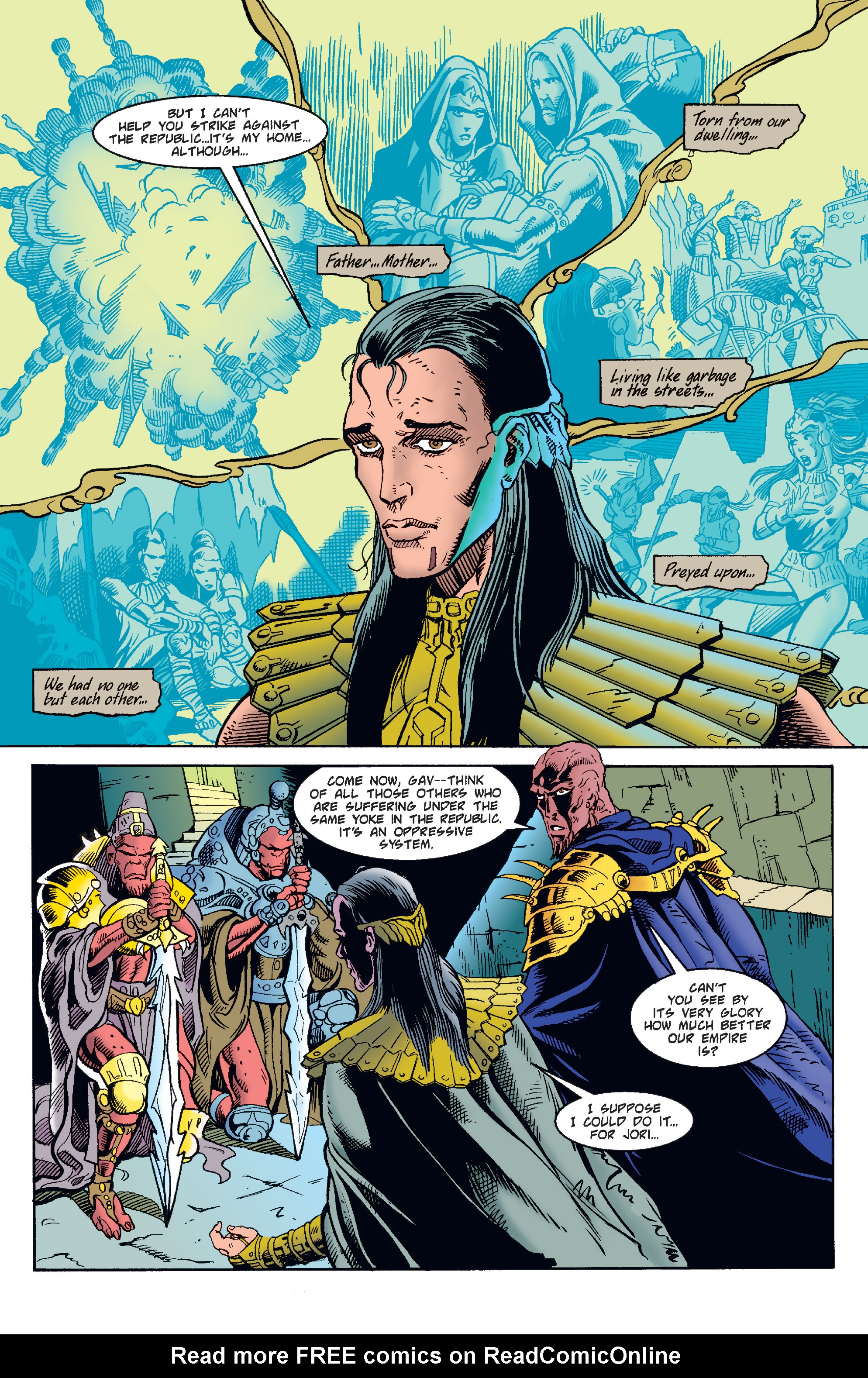 Read online Star Wars: Tales of the Jedi - The Fall of the Sith Empire comic -  Issue #1 - 12