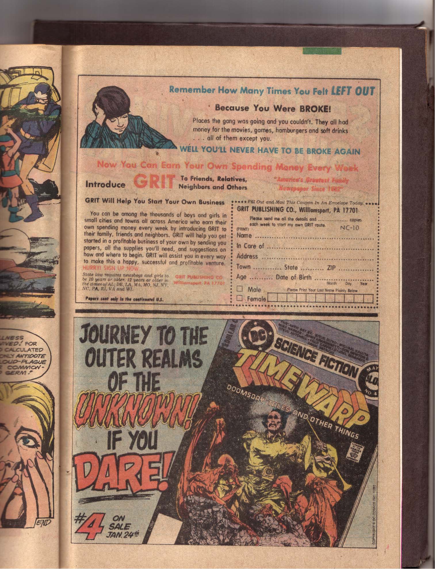 Read online Time Warp (1979) comic -  Issue #4 - 57