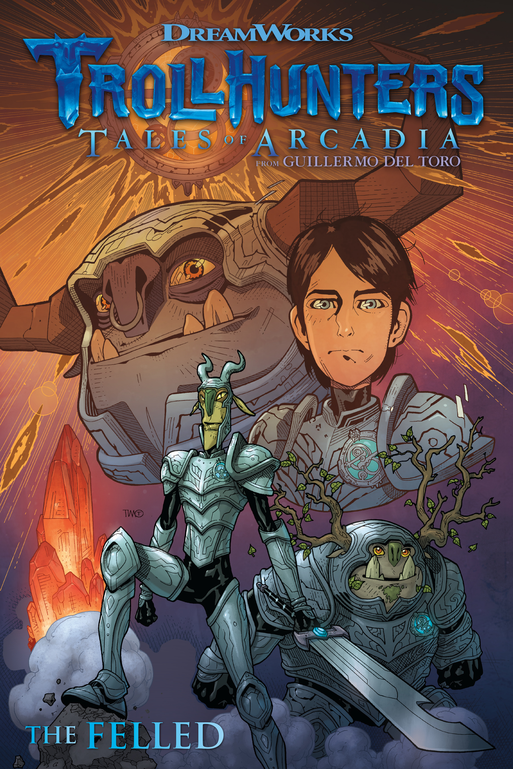 Read online Trollhunters: Tales of Arcadia-The Felled comic -  Issue # TPB - 1