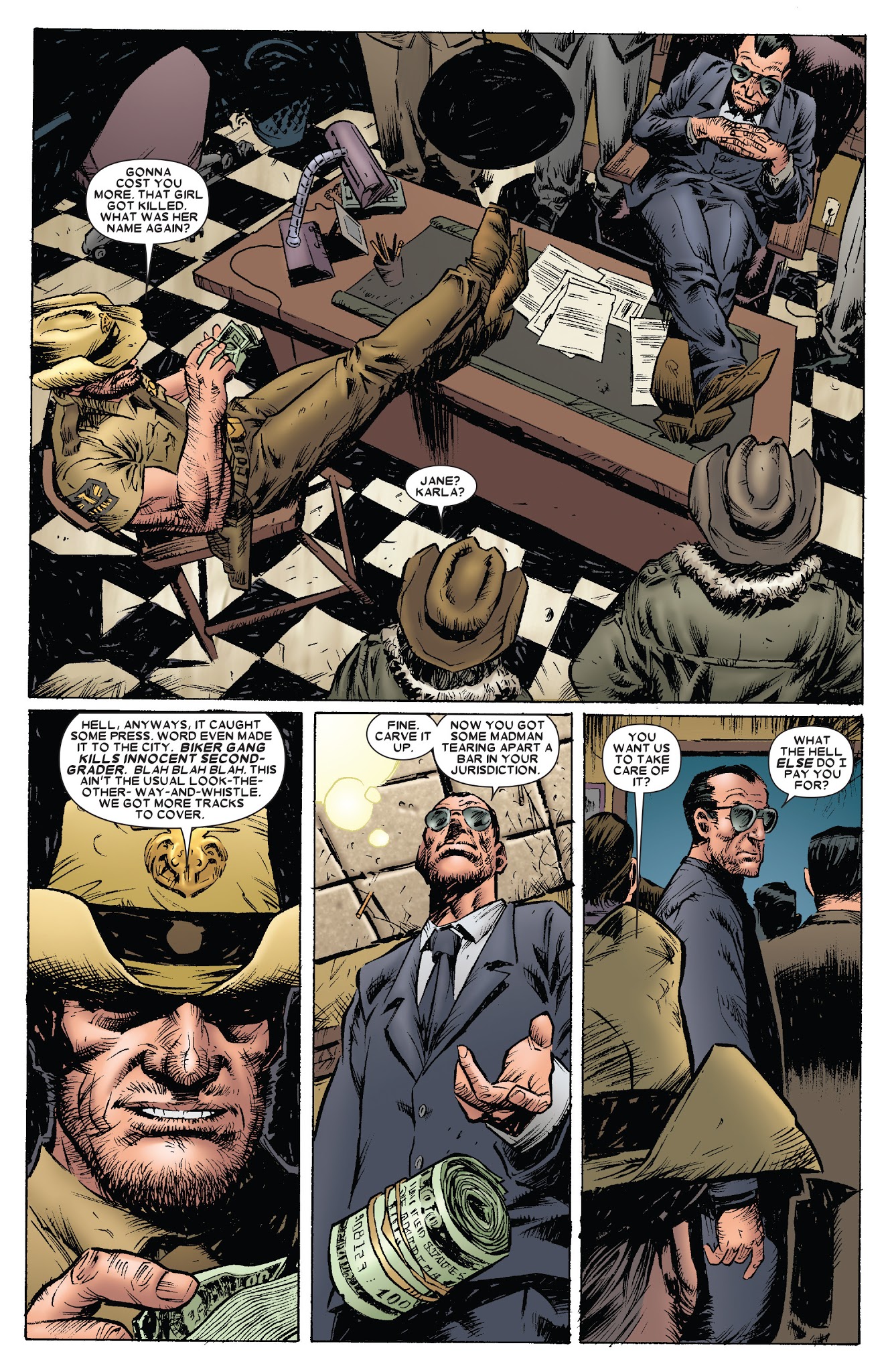 Read online Wolverine: Flies to a Spider comic -  Issue # TPB - 24