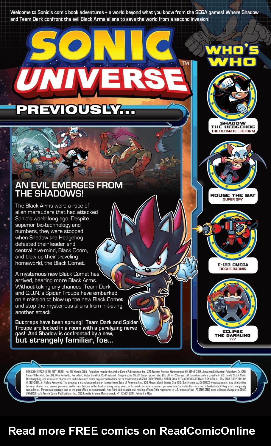 Read online Sonic Universe comic -  Issue #60 - 2