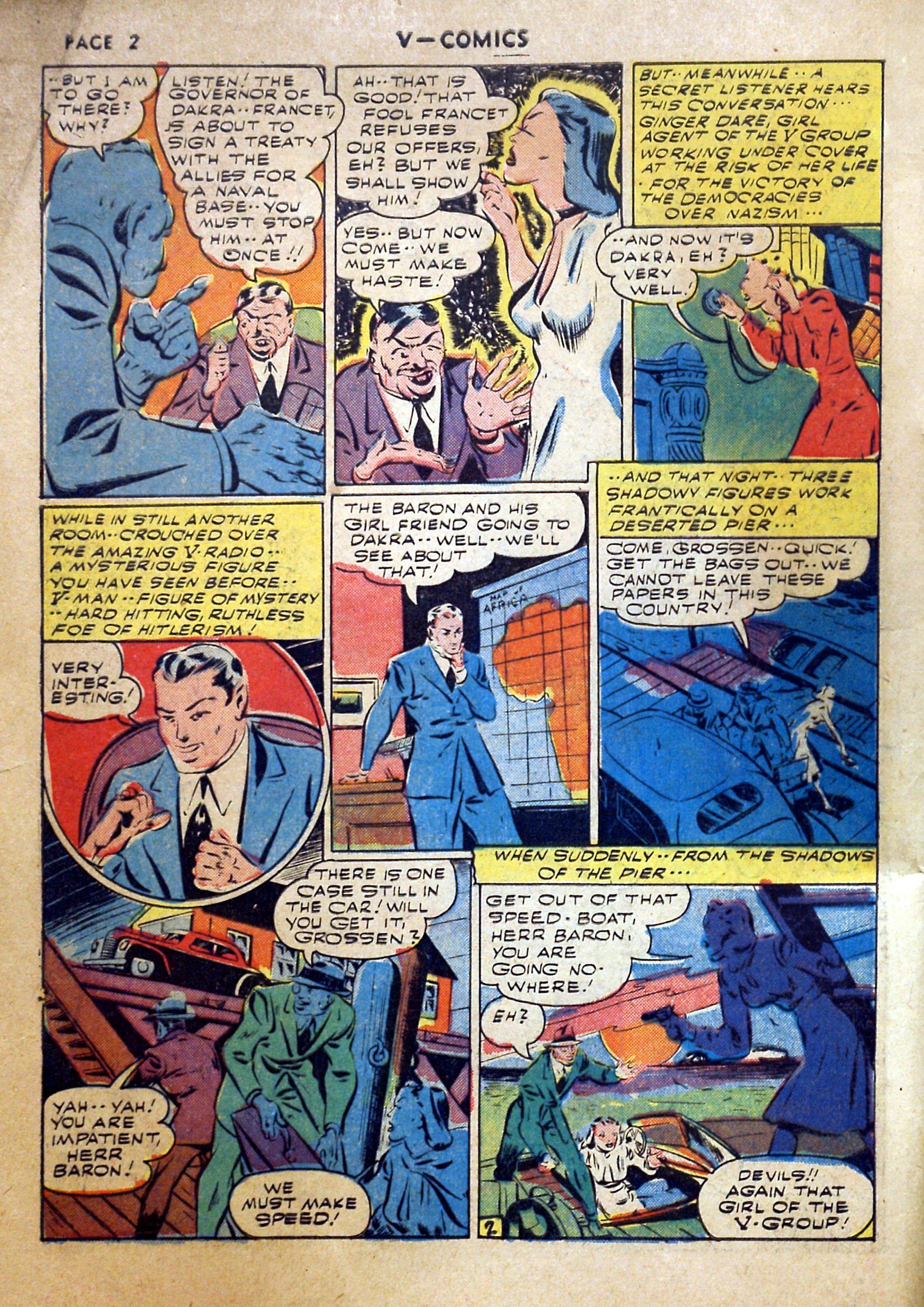 Read online V...- Comics comic -  Issue #2 - 3