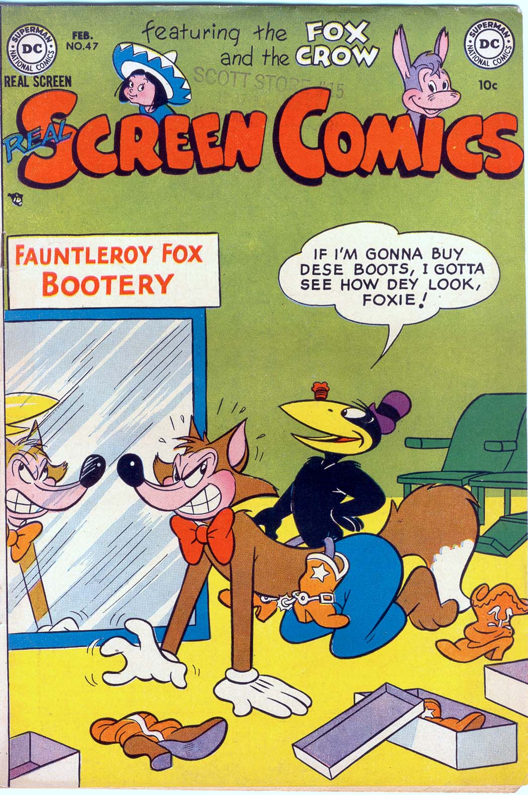 Read online Real Screen Comics comic -  Issue #47 - 1