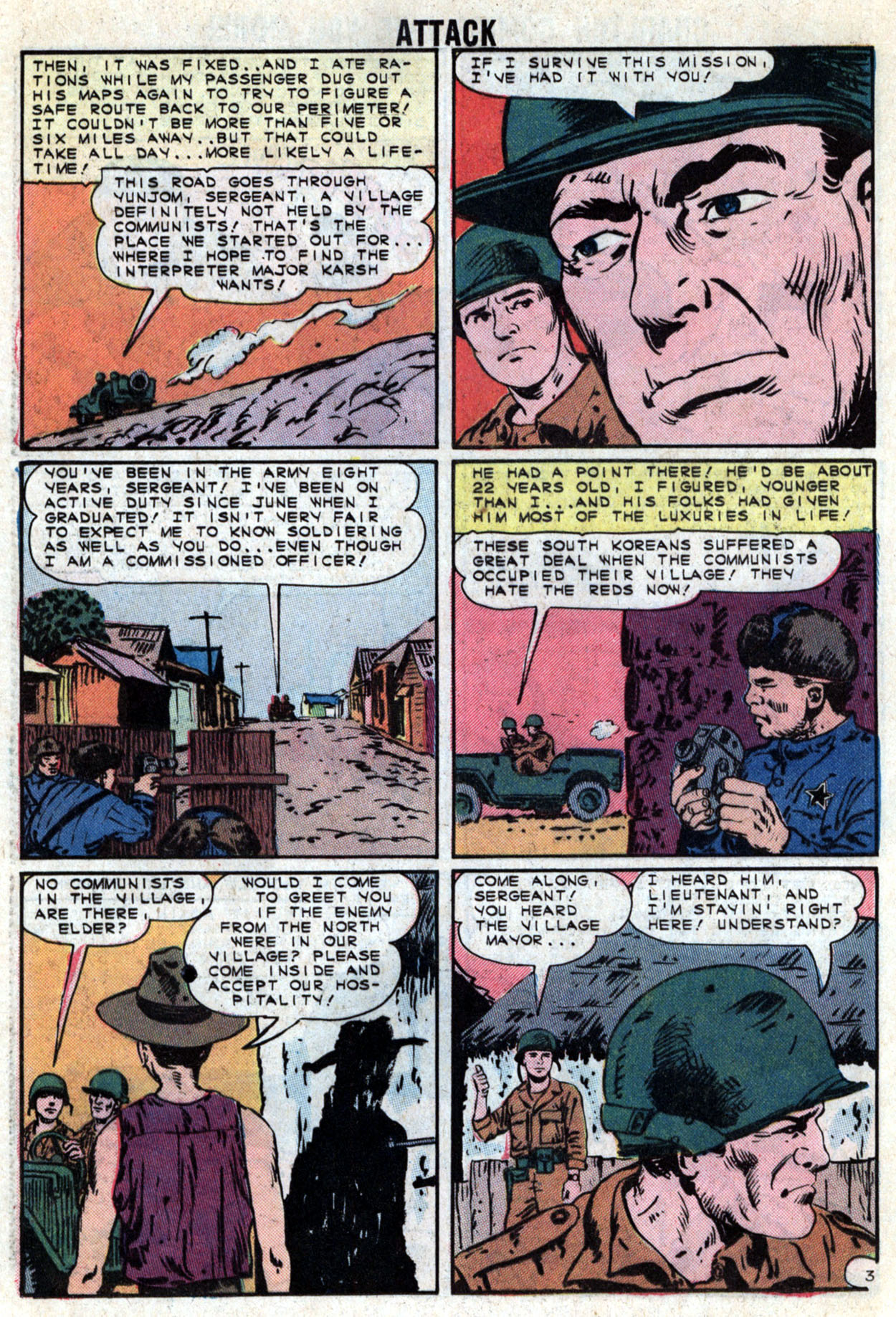 Read online Attack (1962) comic -  Issue #3 - 24