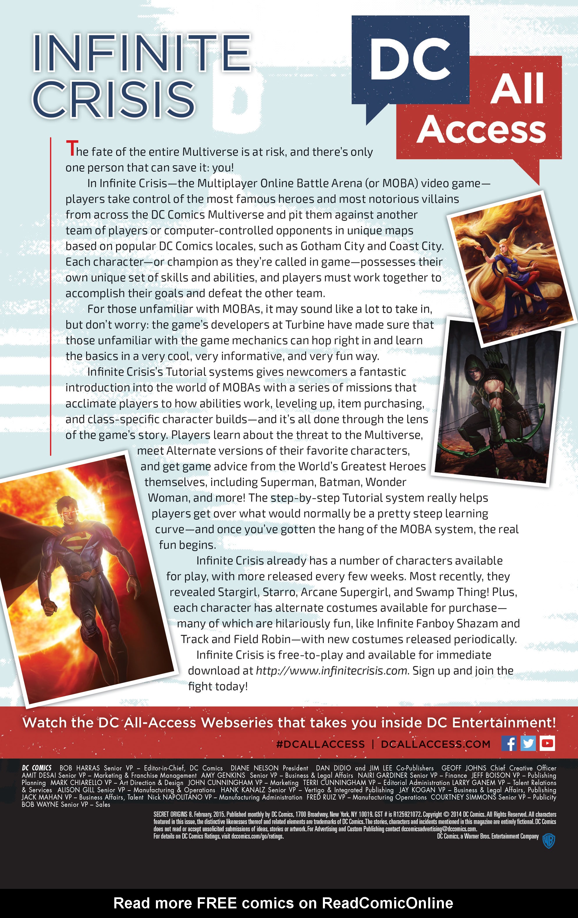 Read online Secret Origins (2014) comic -  Issue #8 - 33