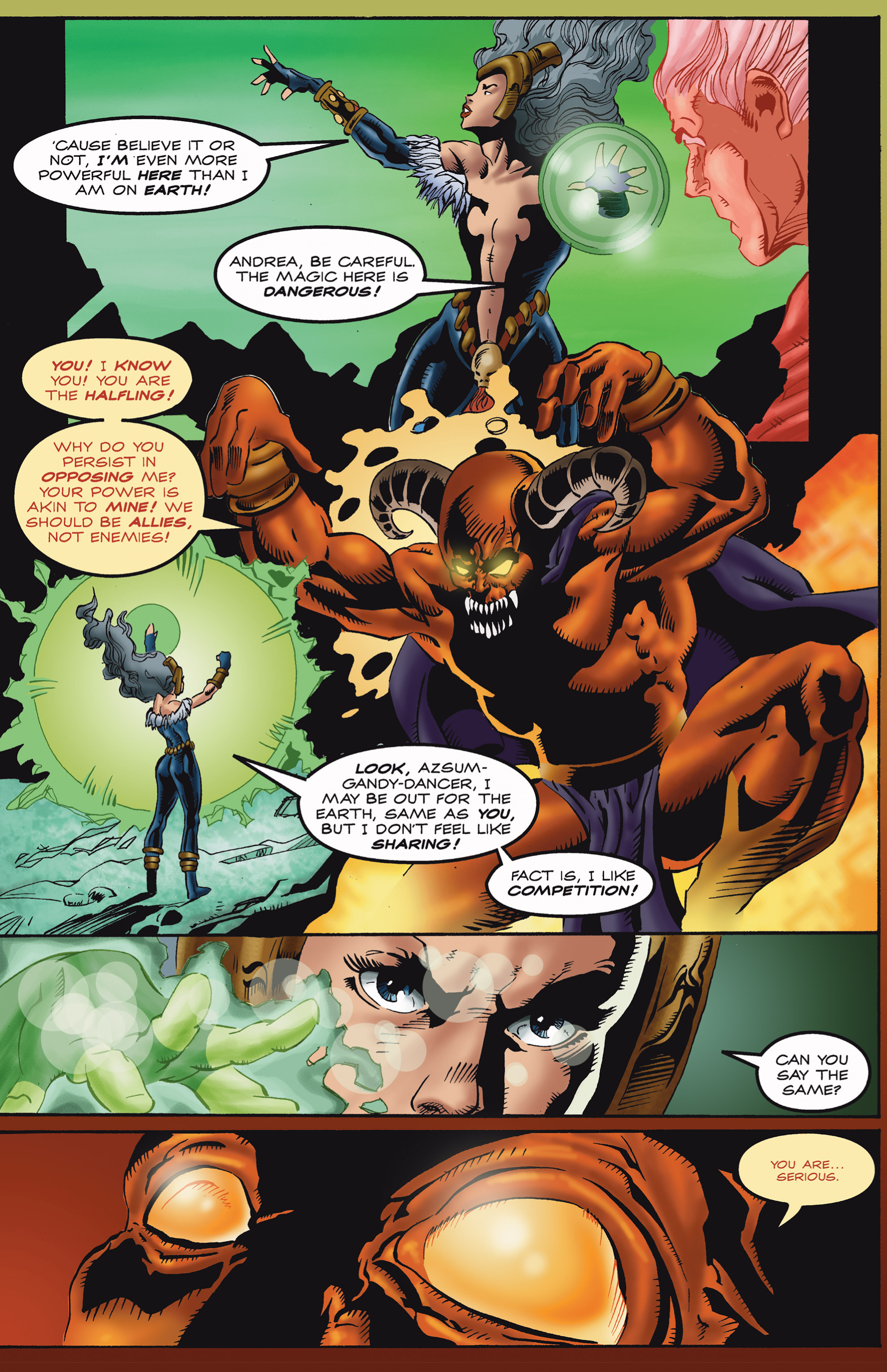 Read online Flare (2004) comic -  Issue #27 - 6