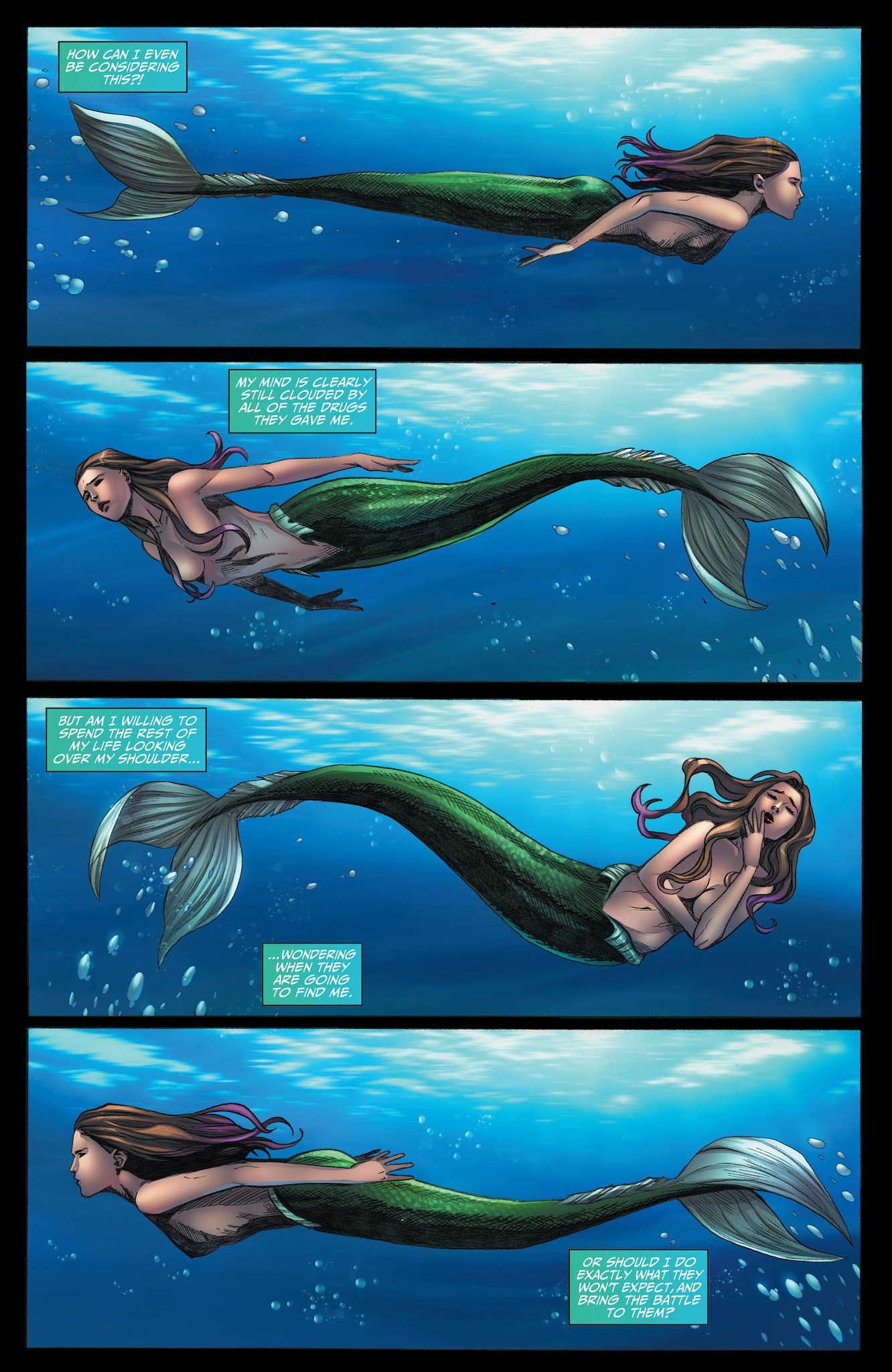 Read online Grimm Fairy Tales presents The Little Mermaid comic -  Issue #5 - 6