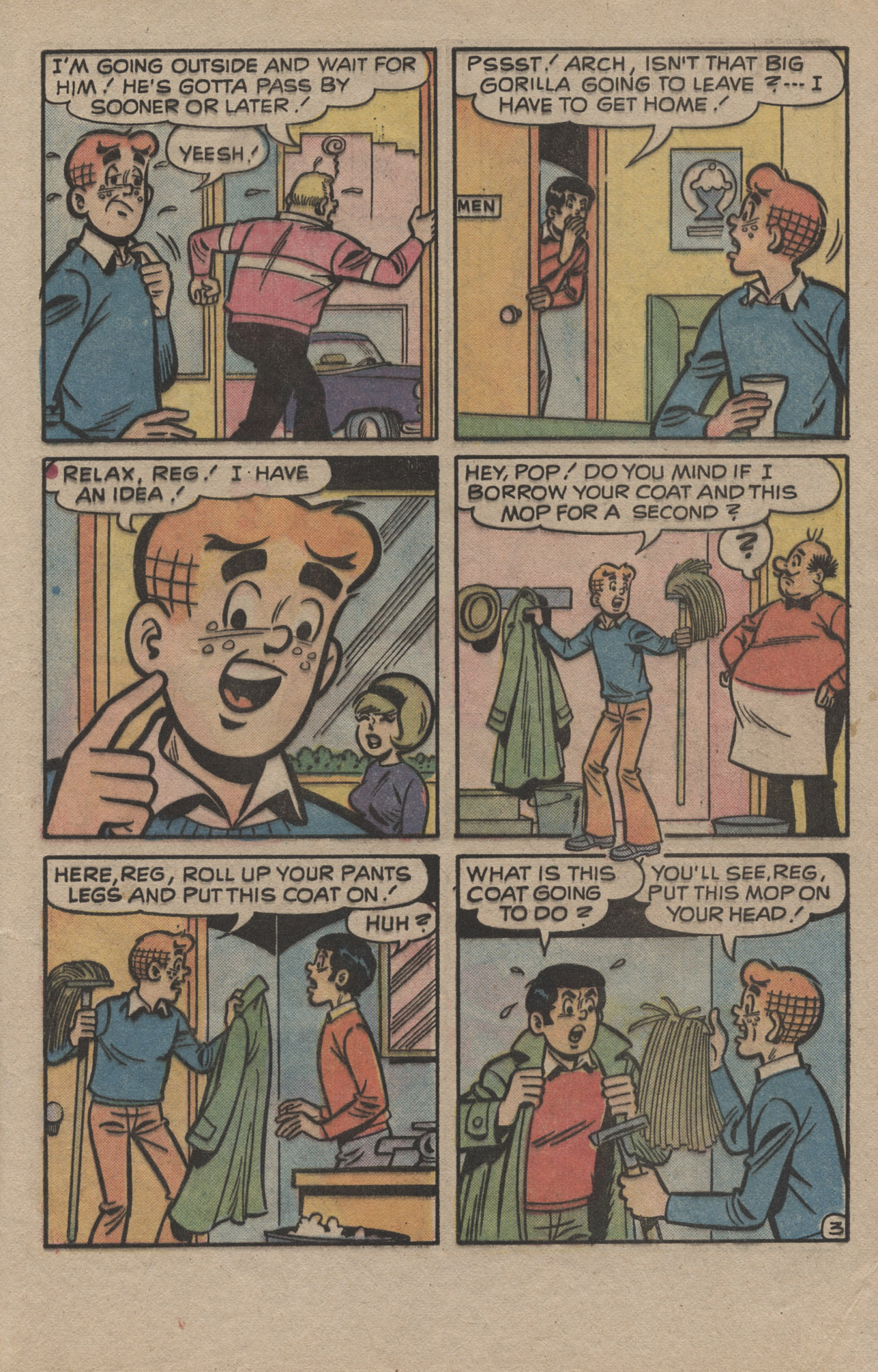 Read online Reggie and Me (1966) comic -  Issue #86 - 5
