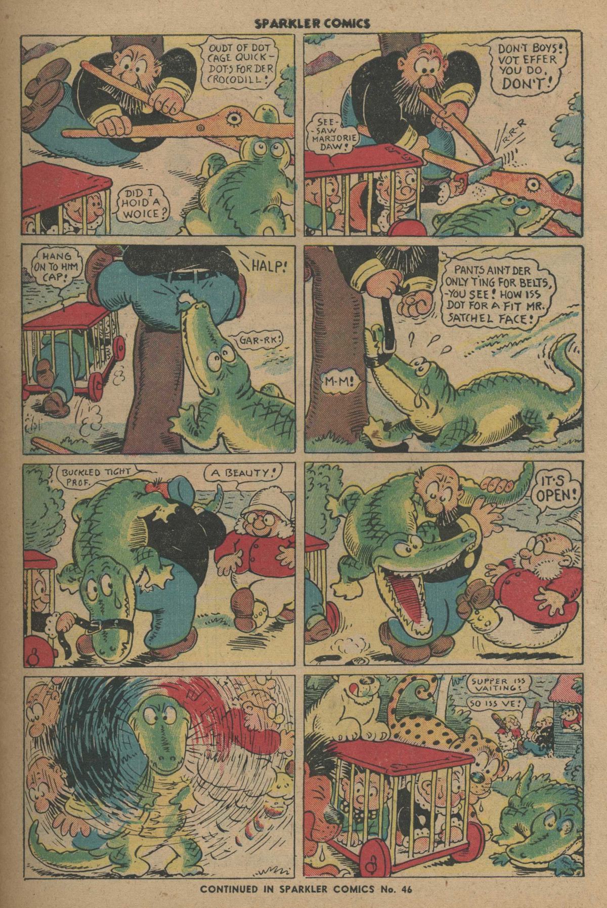 Read online Sparkler Comics comic -  Issue #45 - 7