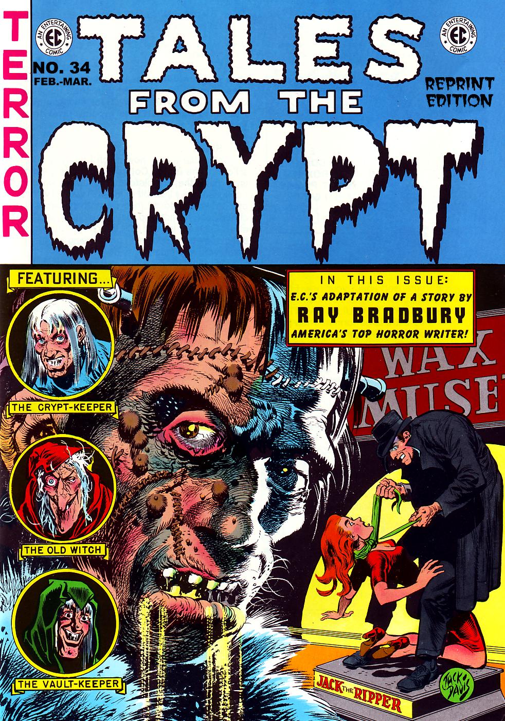Read online Tales From The Crypt (1950) comic -  Issue #34 - 1