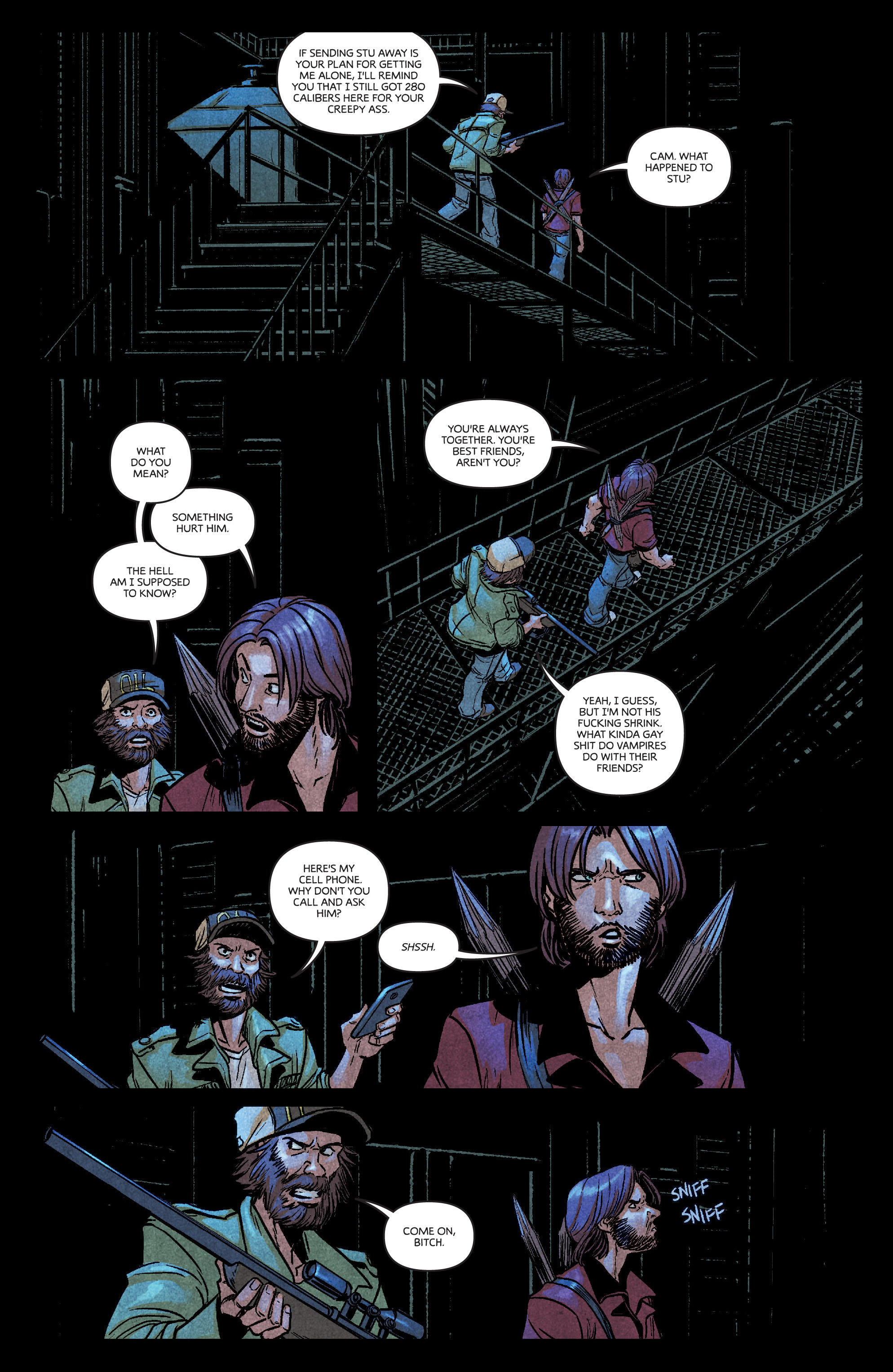 Read online Dark Red comic -  Issue #4 - 17