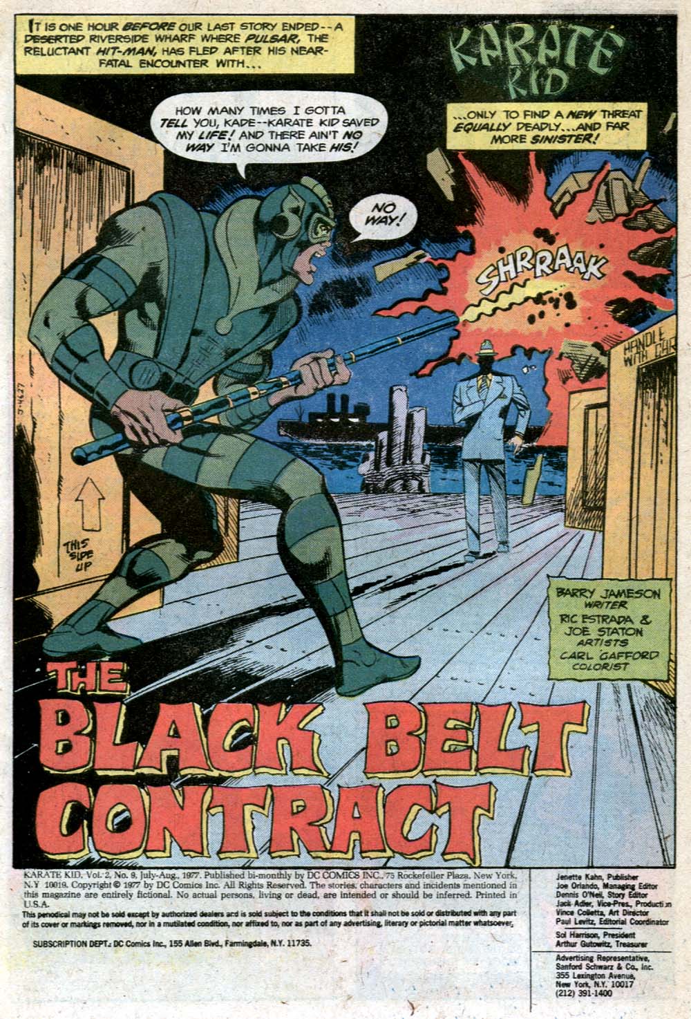 Read online Karate Kid comic -  Issue #9 - 2