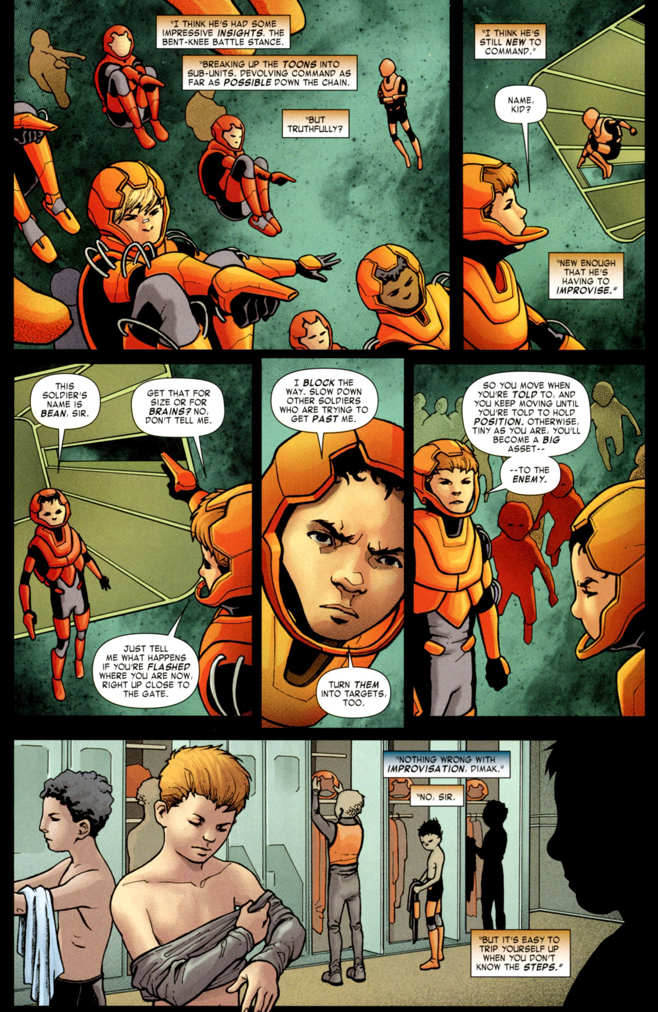 Read online Ender's Shadow: Command School comic -  Issue #1 - 6