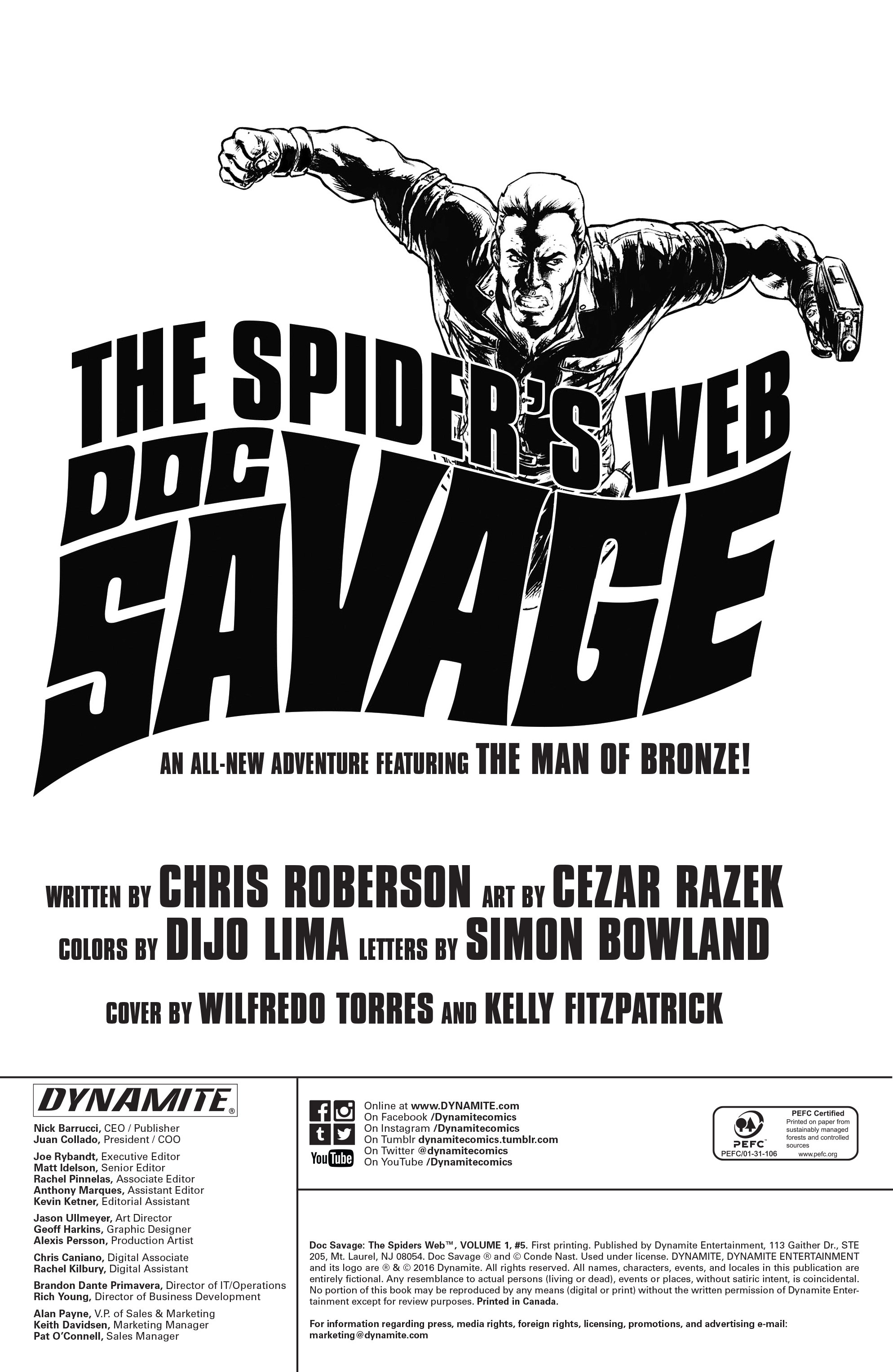 Read online Doc Savage: The Spider's Web comic -  Issue #5 - 2