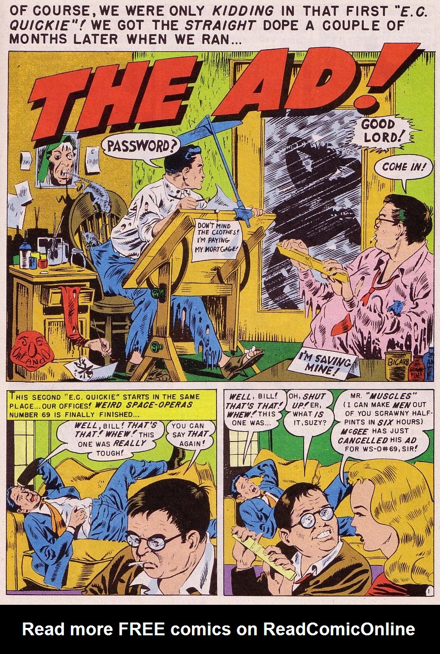 Read online Weird Fantasy (1951) comic -  Issue #14 - 15