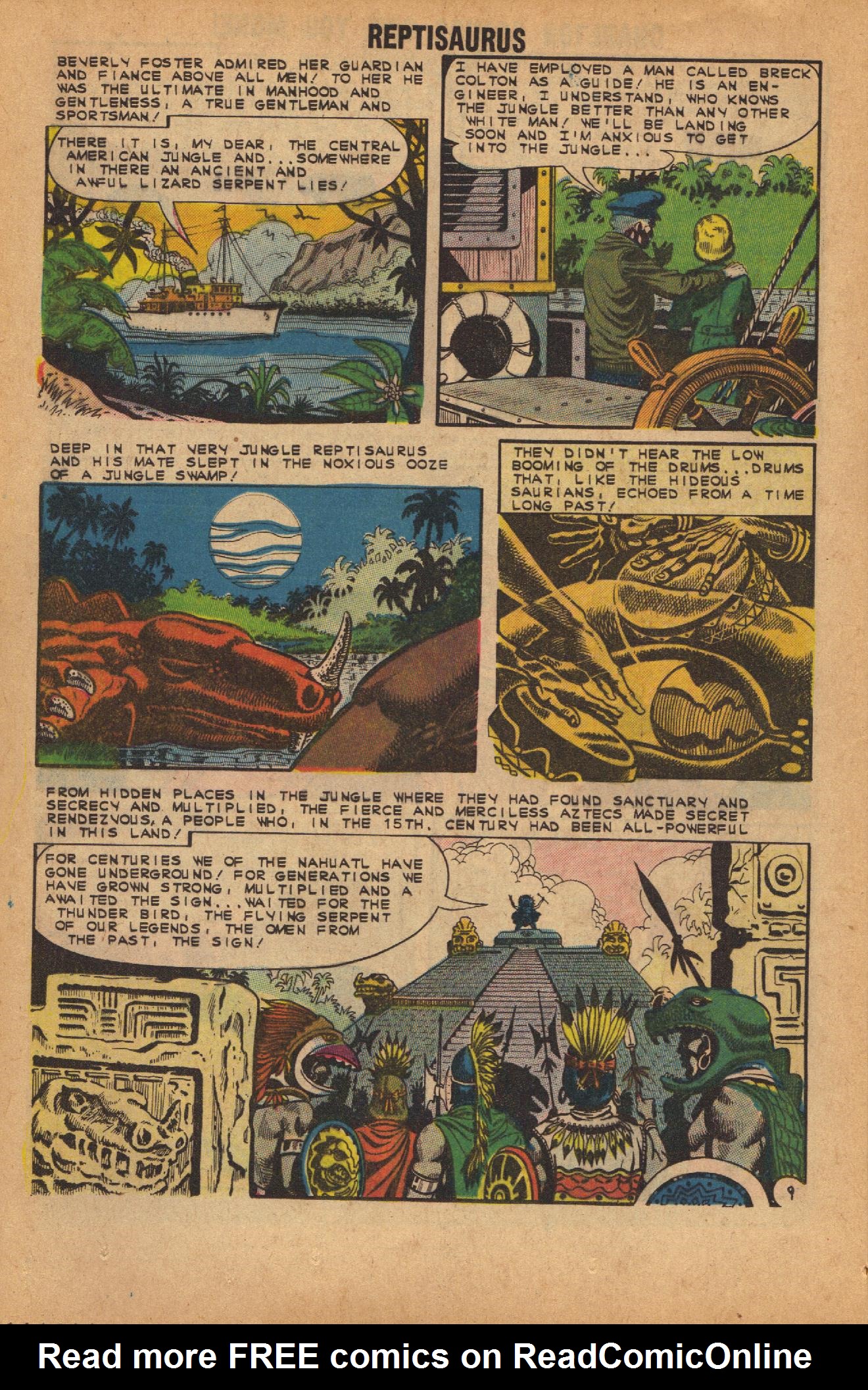 Read online Reptisaurus comic -  Issue # _Special 1 - 12