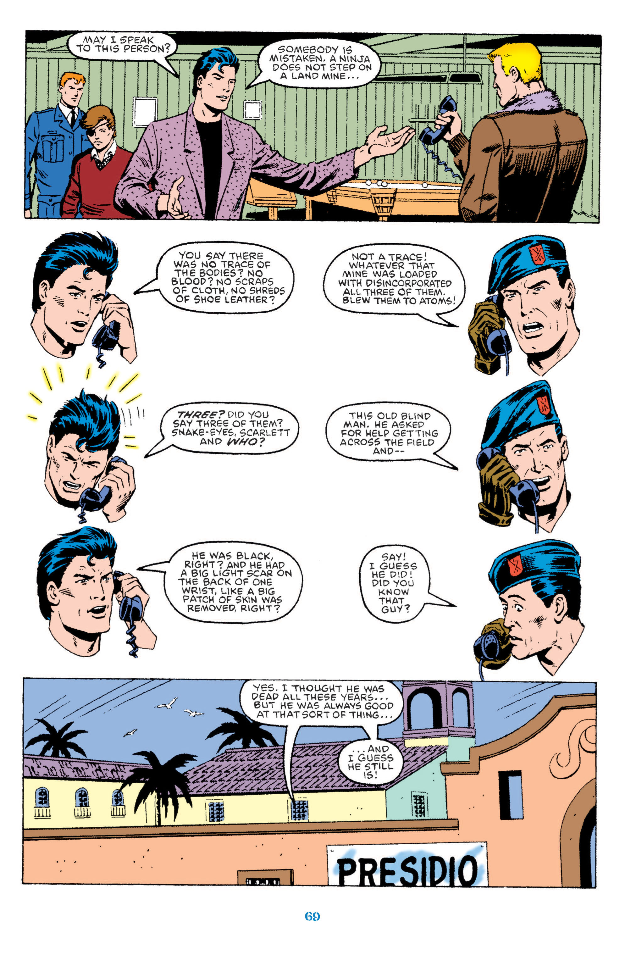 Read online Classic G.I. Joe comic -  Issue # TPB 7 (Part 1) - 70