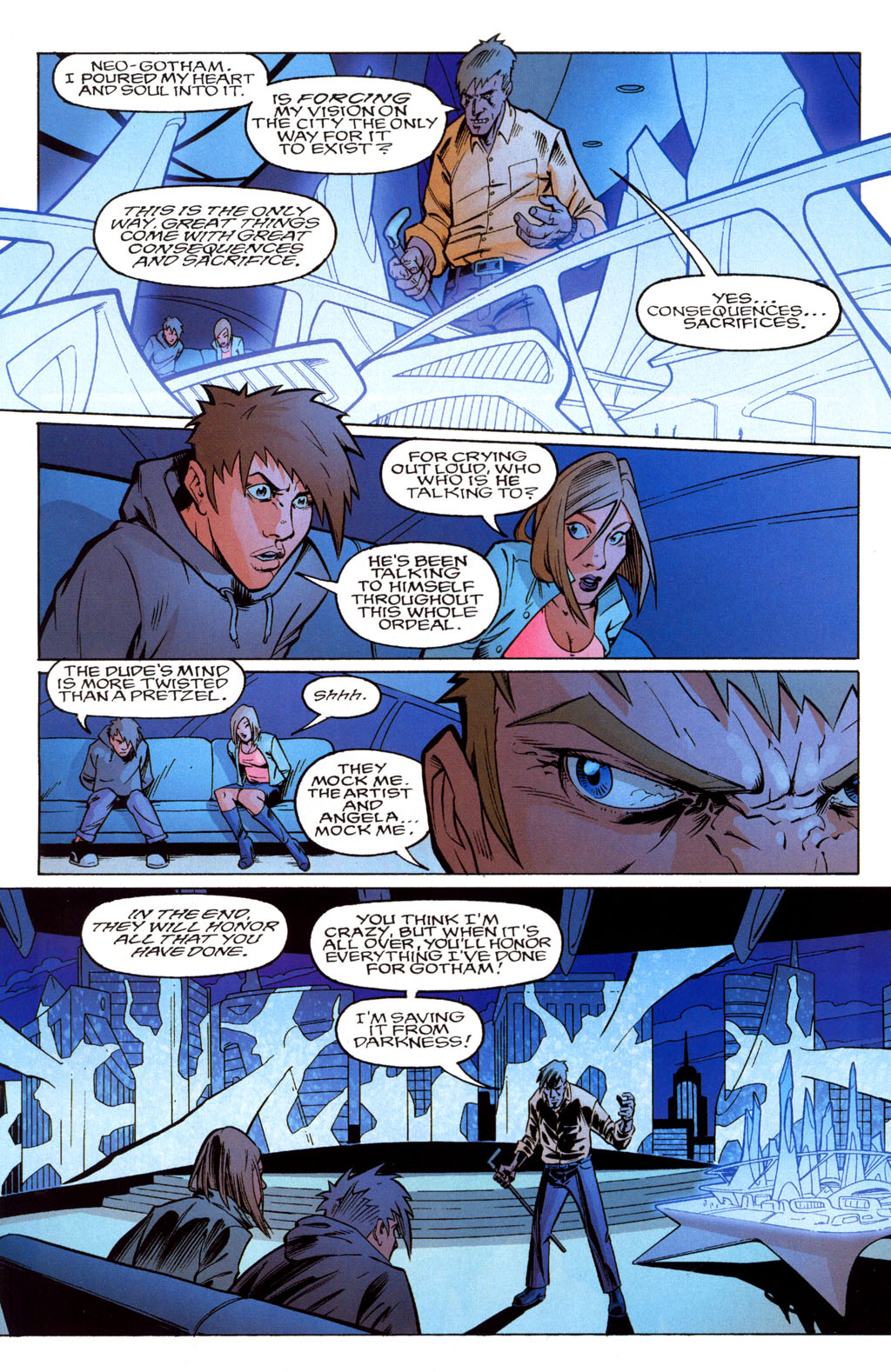 Read online Batman: City of Light comic -  Issue #8 - 8