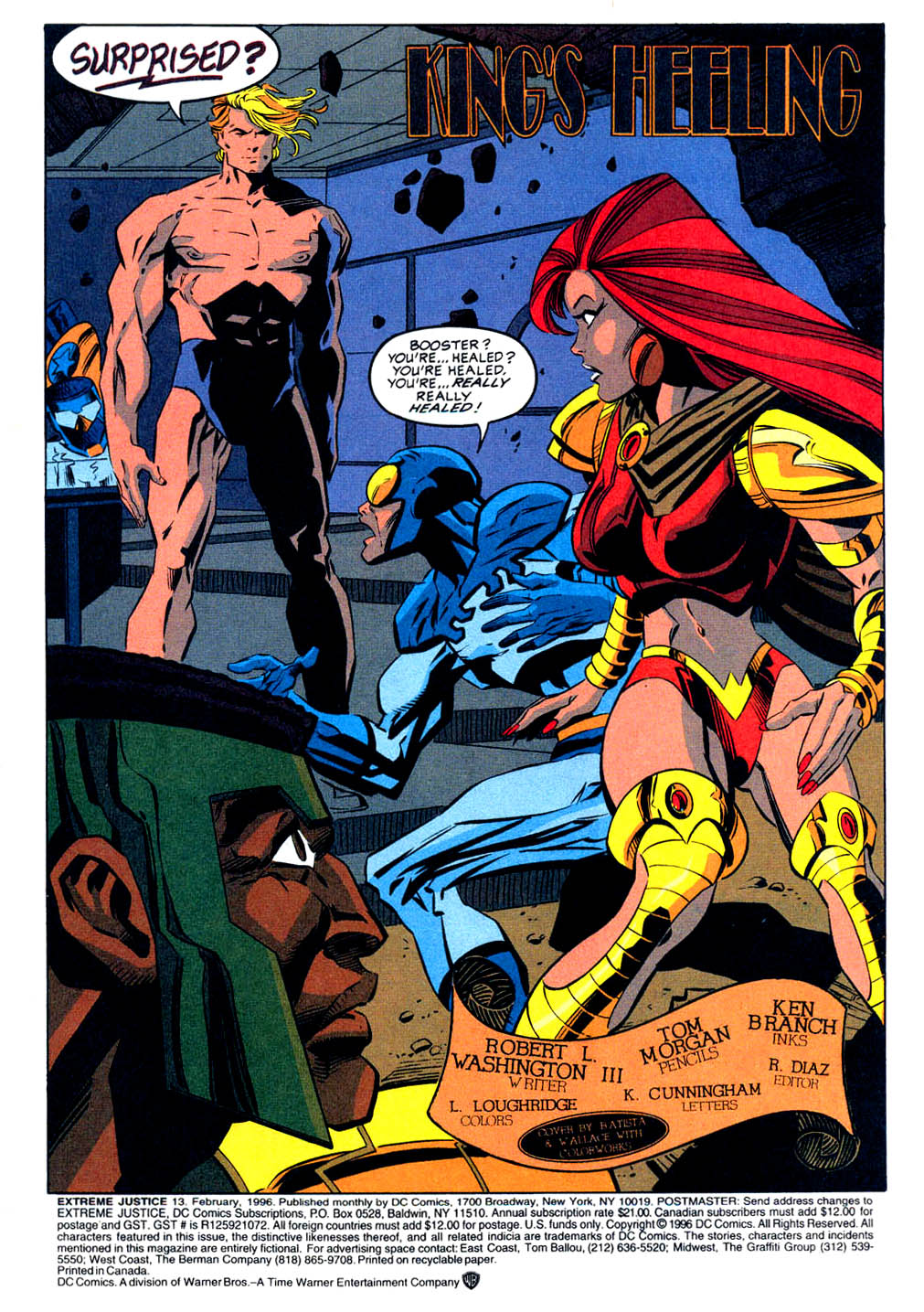 Read online Extreme Justice comic -  Issue #13 - 2