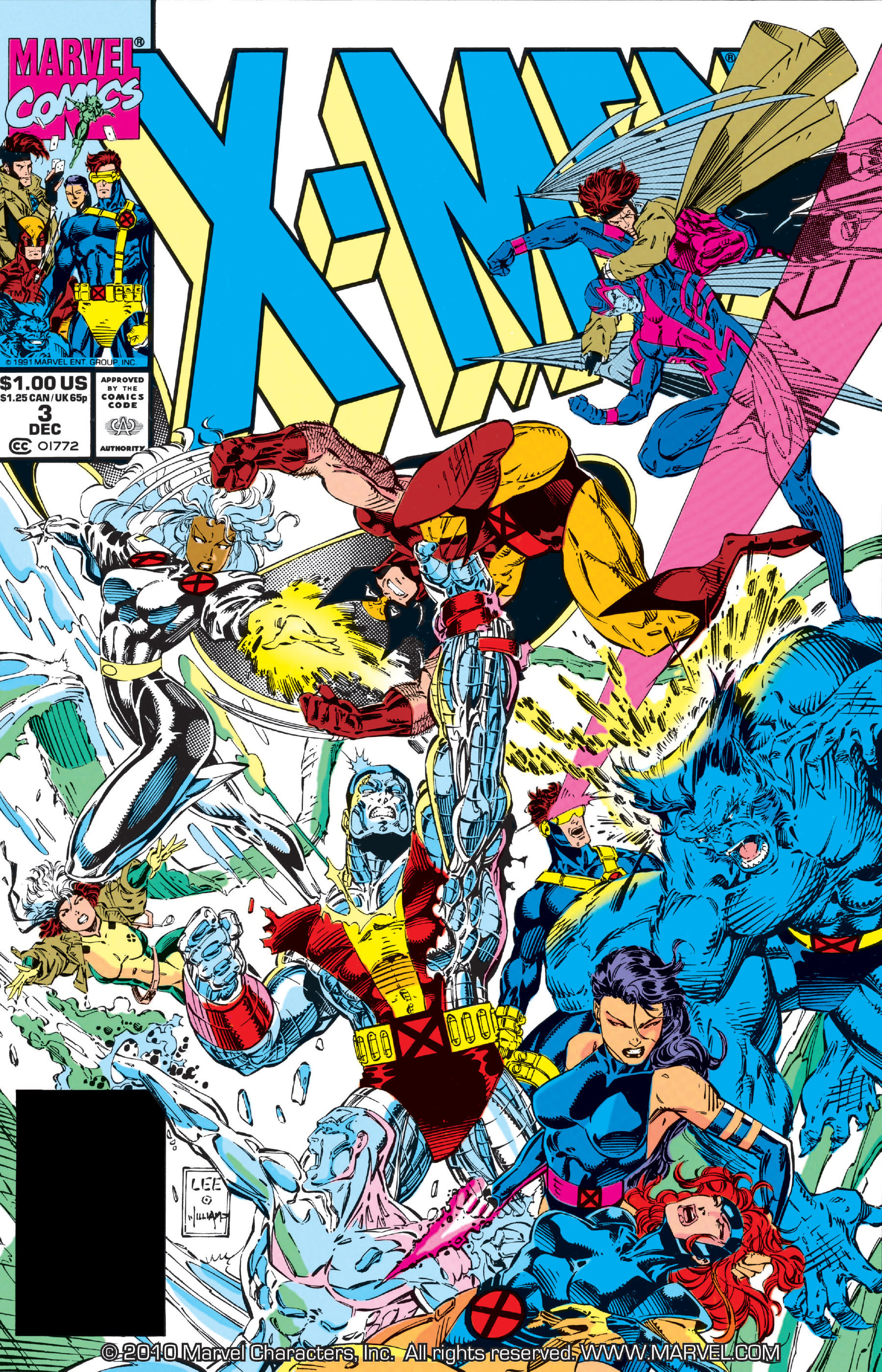 X-Men (1991) 3 Page 0