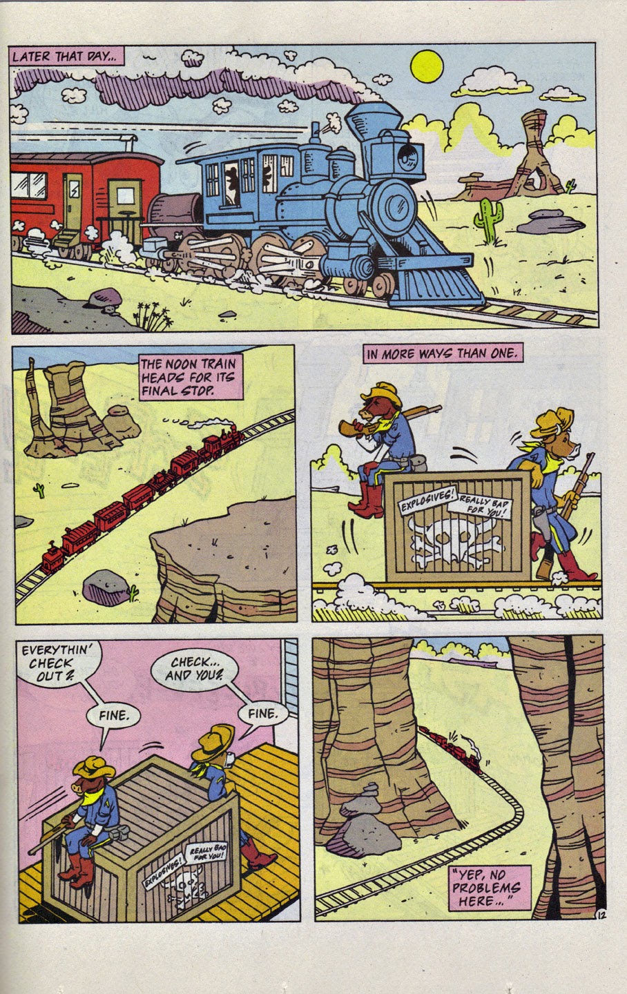 Read online Wild West C.O.W.-Boys Of Moo Mesa (1992) comic -  Issue #1 - 14