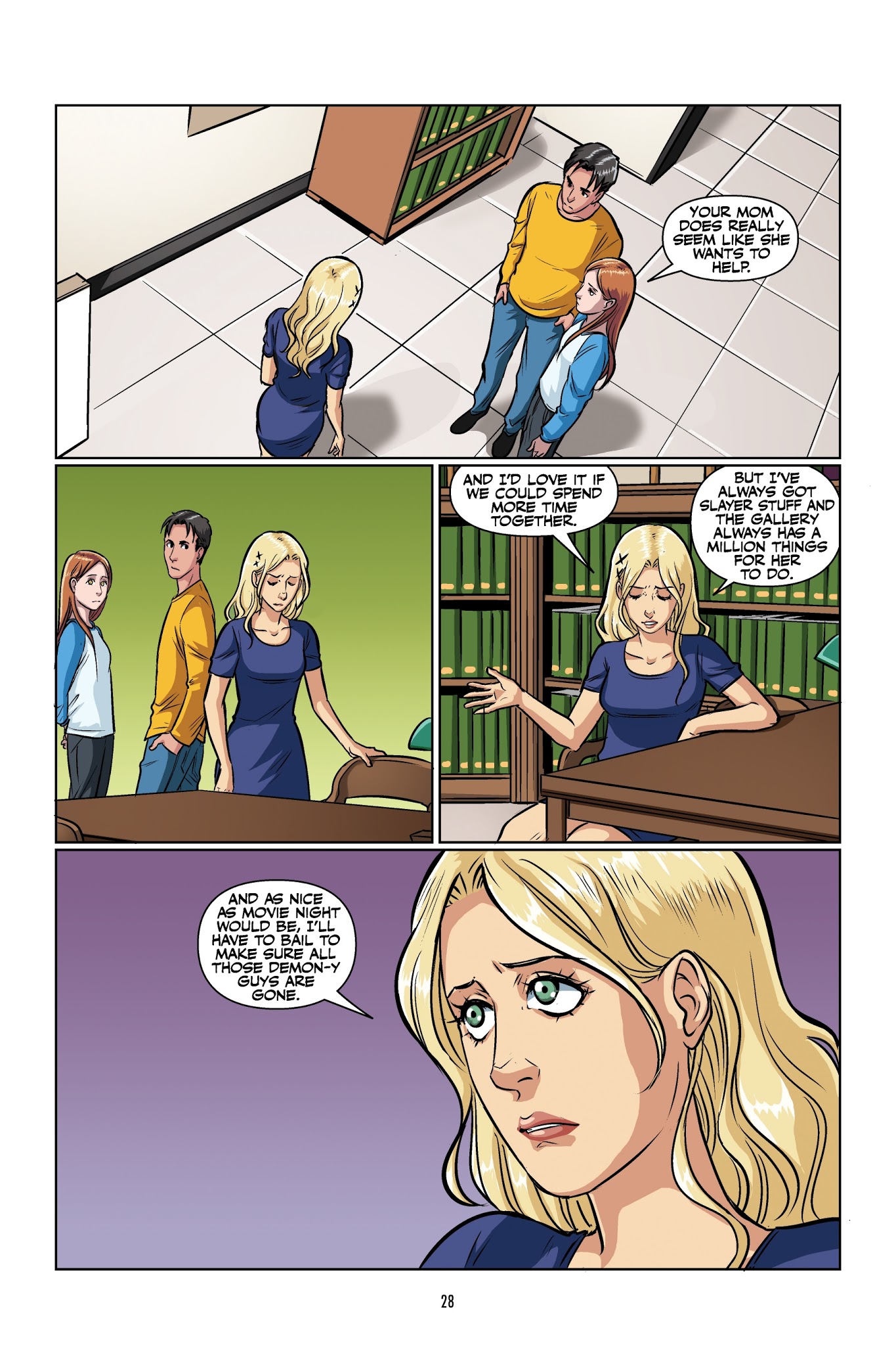 Read online Buffy: The High School Years–Parental Parasite comic -  Issue # TPB - 30