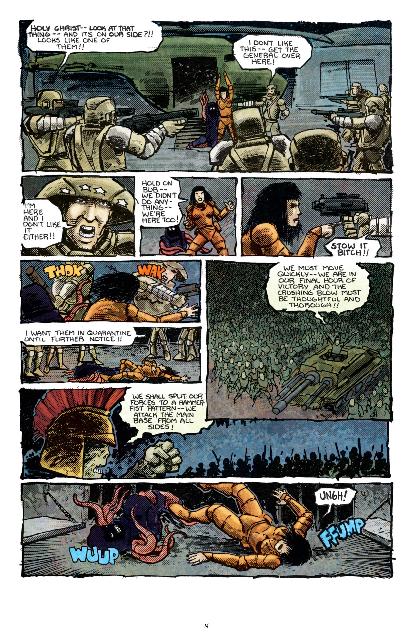 Read online Zombie War comic -  Issue #2 - 15