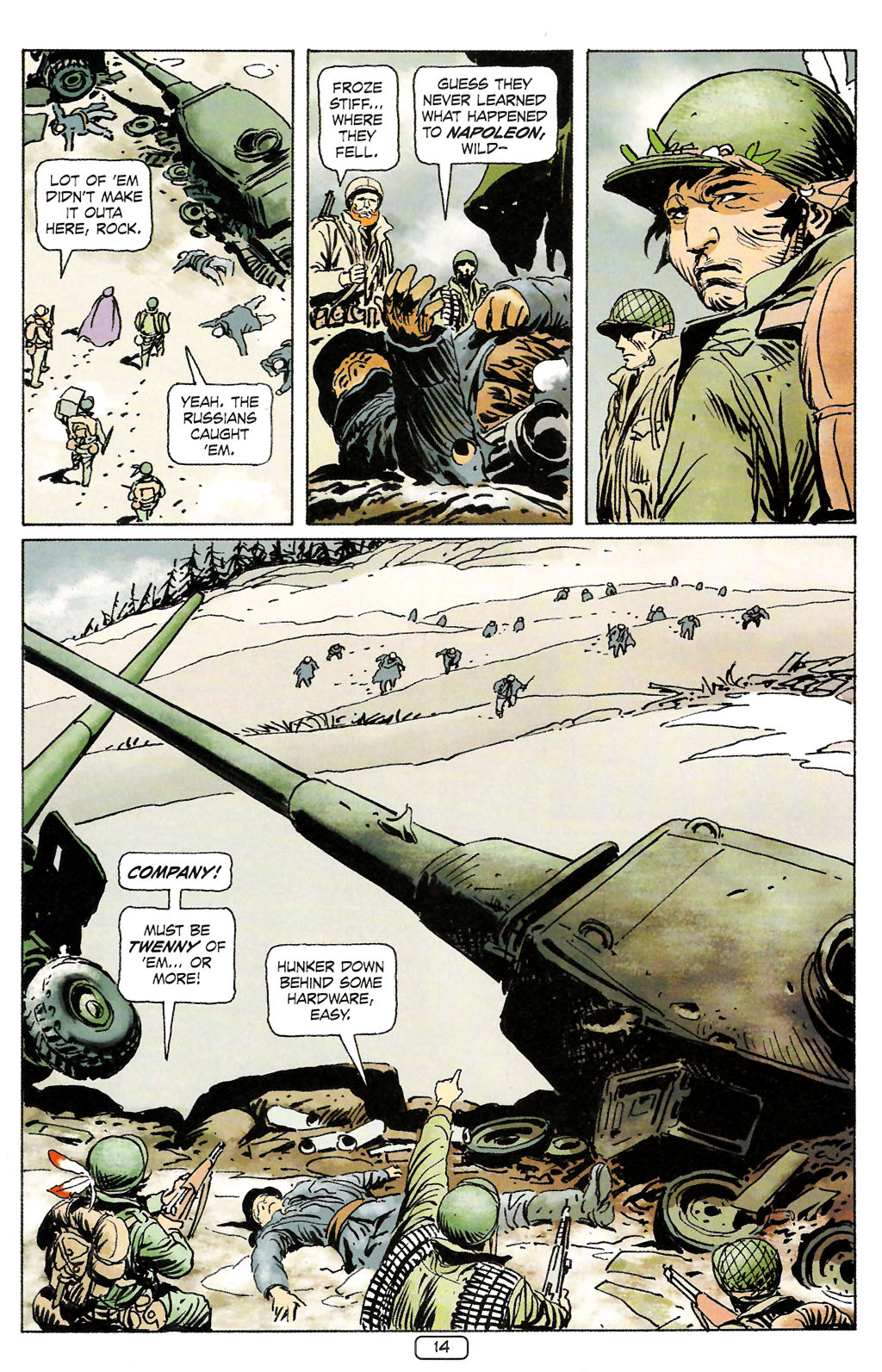 Read online Sgt. Rock: The Prophecy comic -  Issue #4 - 14
