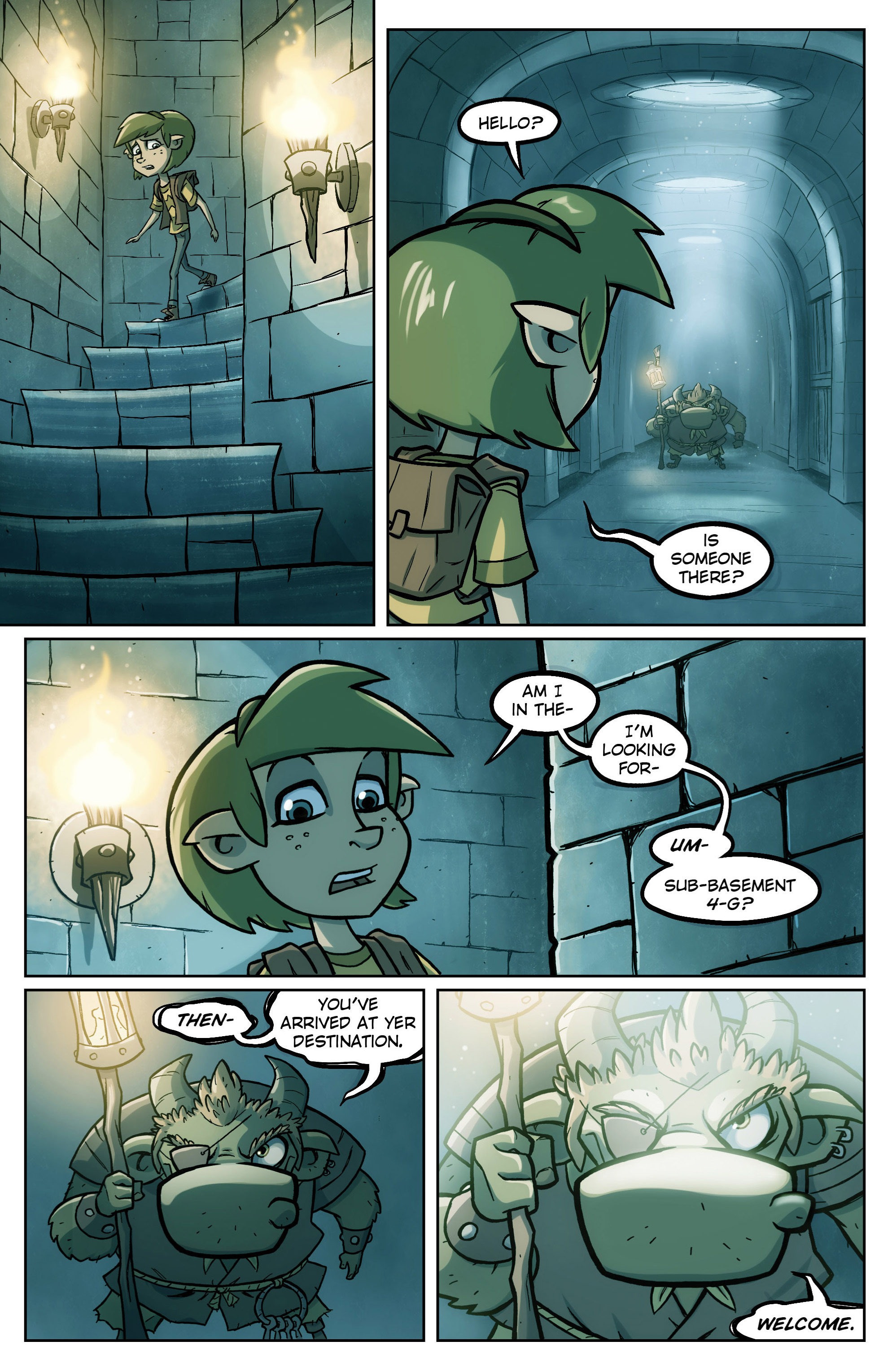 Read online Oddly Normal (2014) comic -  Issue #5 - 8