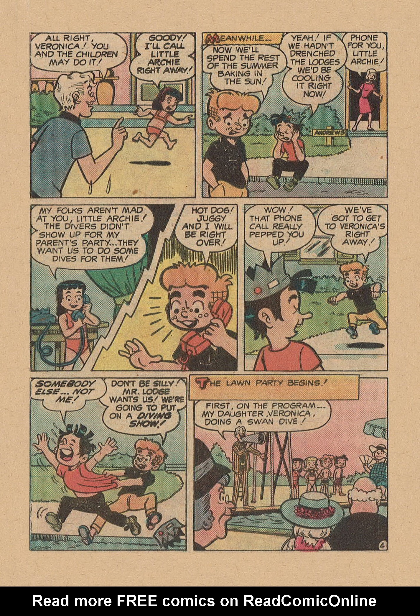 Read online Archie Digest Magazine comic -  Issue #44 - 46