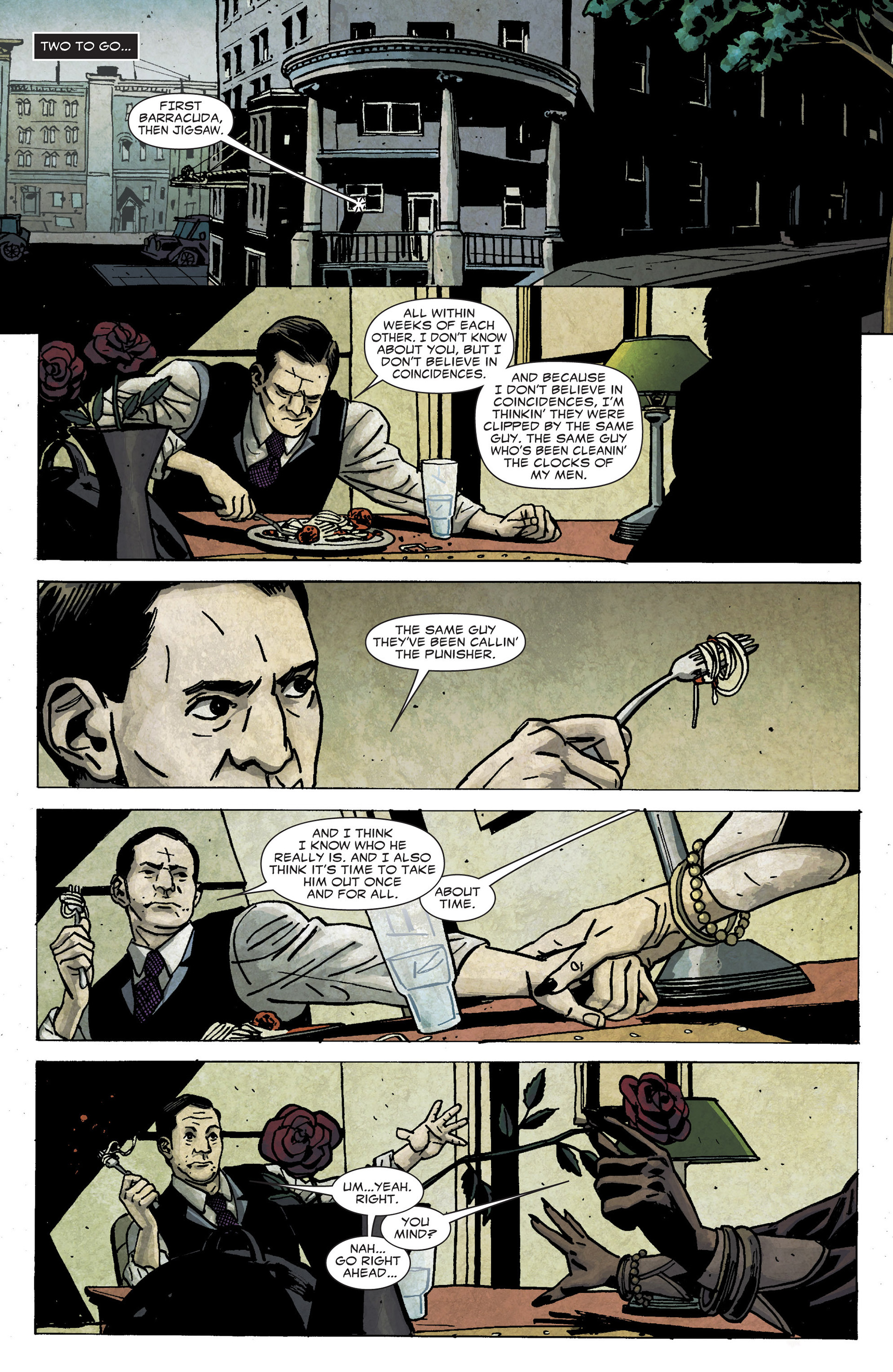 Read online Punisher Noir comic -  Issue #3 - 23