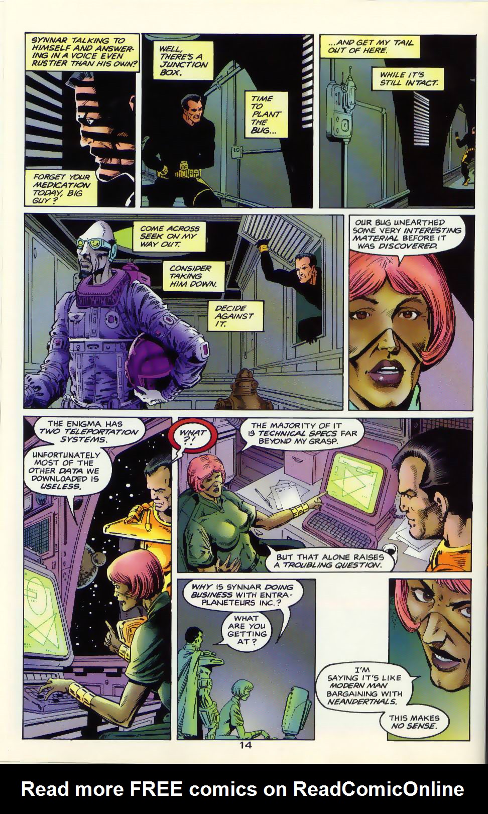 Read online Hardcore Station comic -  Issue #3 - 15