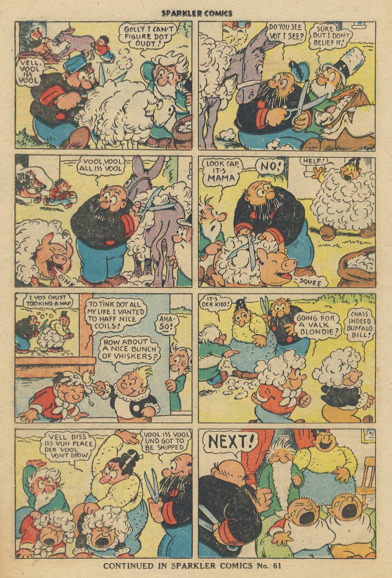 Read online Sparkler Comics comic -  Issue #60 - 31