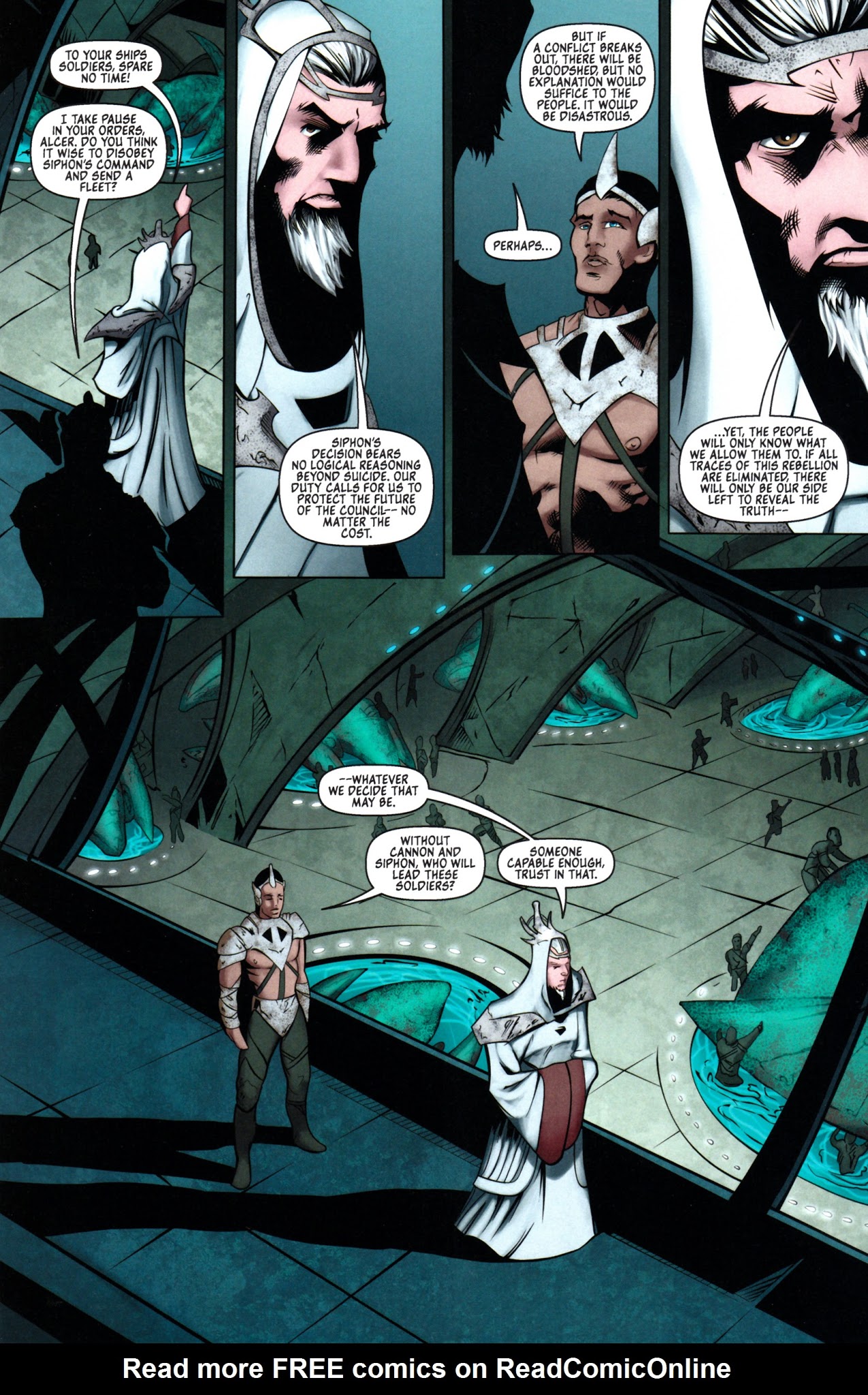 Read online Michael Turner's Fathom: Kiani comic -  Issue #3 - 18