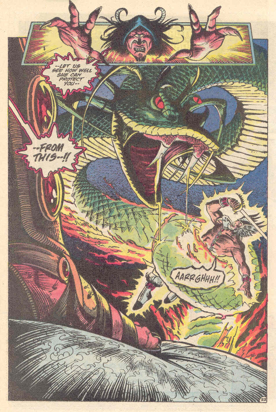 Read online Warlord (1976) comic -  Issue #100 - 22