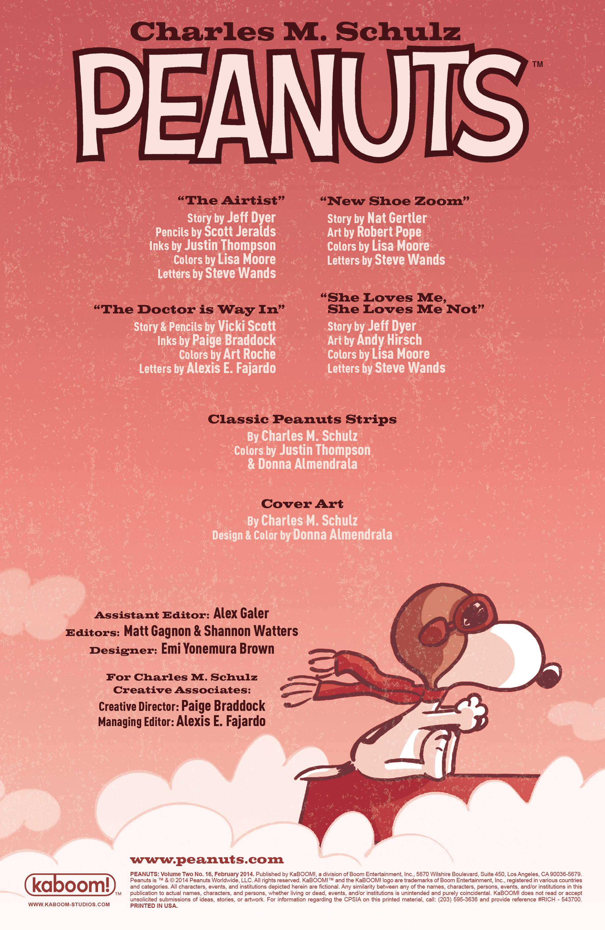 Read online Peanuts (2012) comic -  Issue #16 - 2