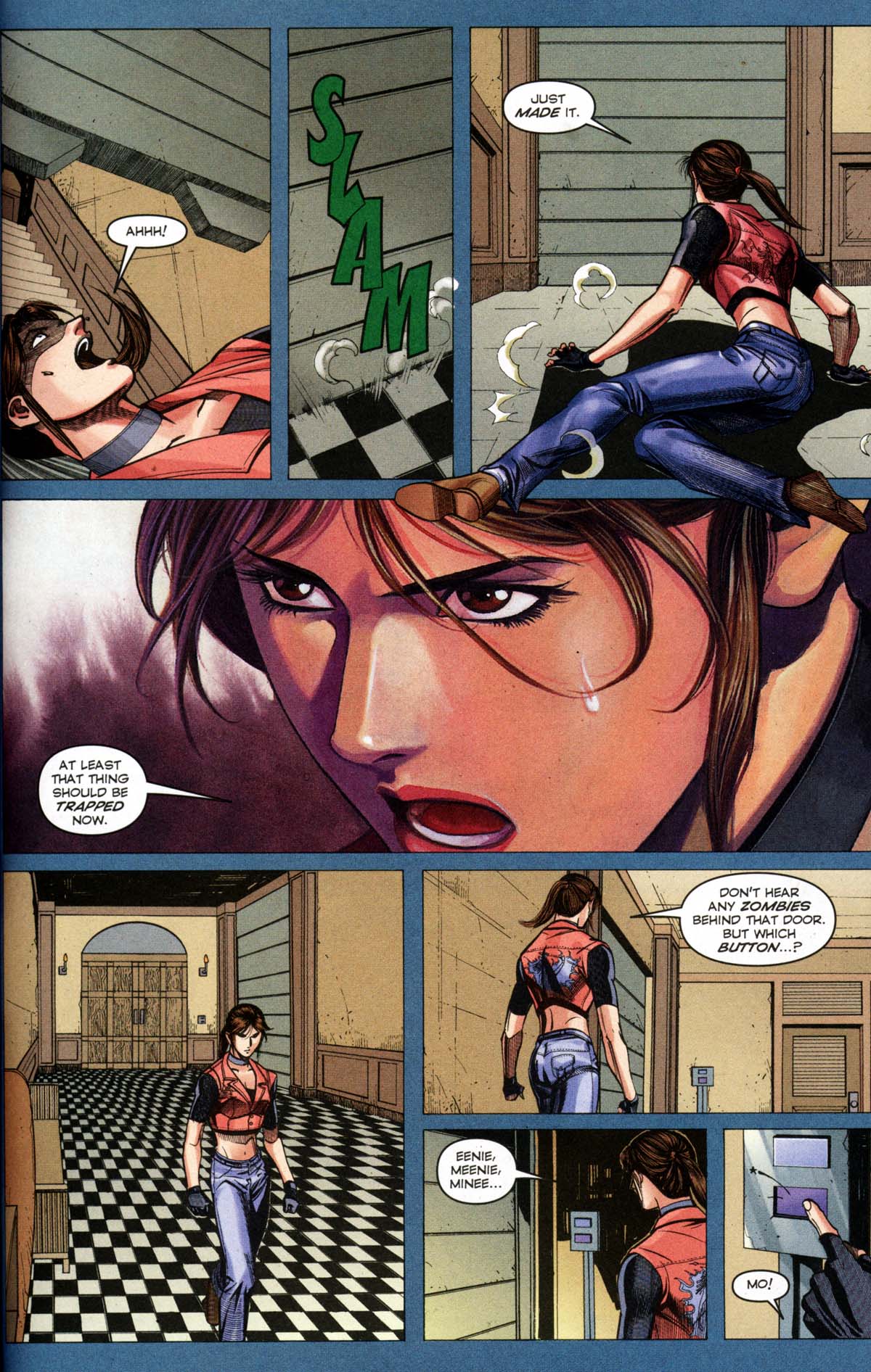 Read online Resident Evil Code: Veronica comic -  Issue #1 - 71