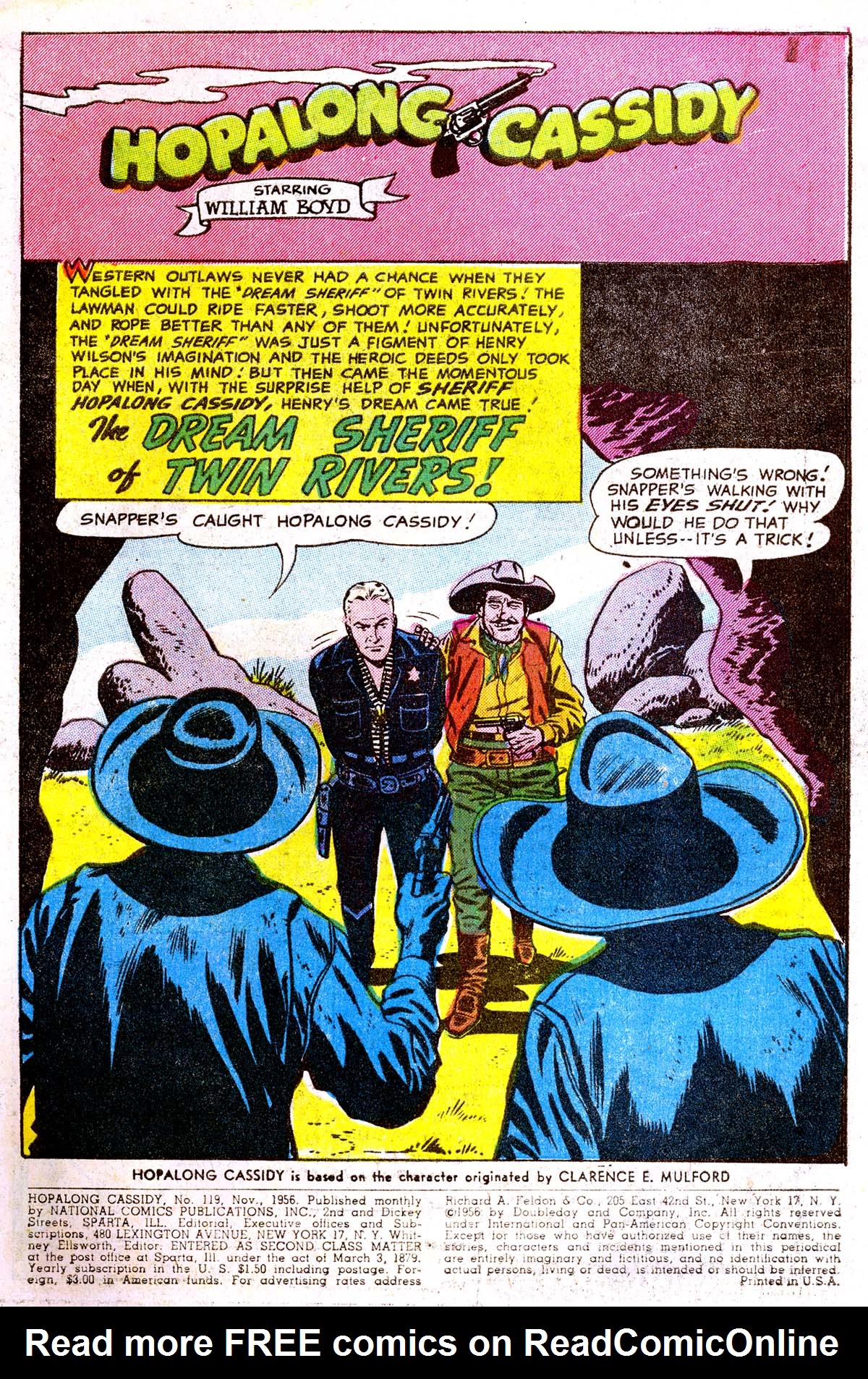 Read online Hopalong Cassidy comic -  Issue #119 - 3