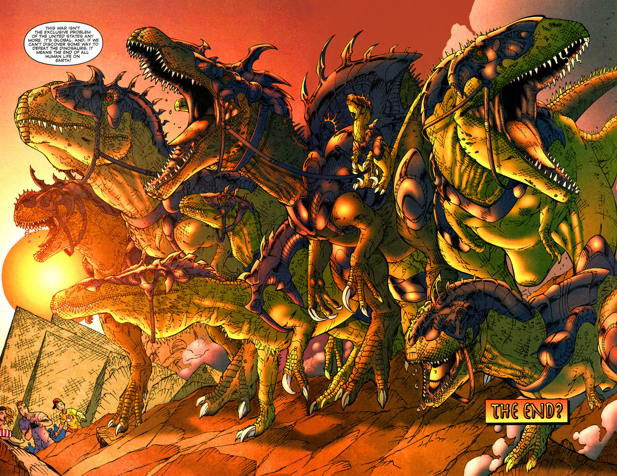 Read online Extinction Event comic -  Issue #5 - 19